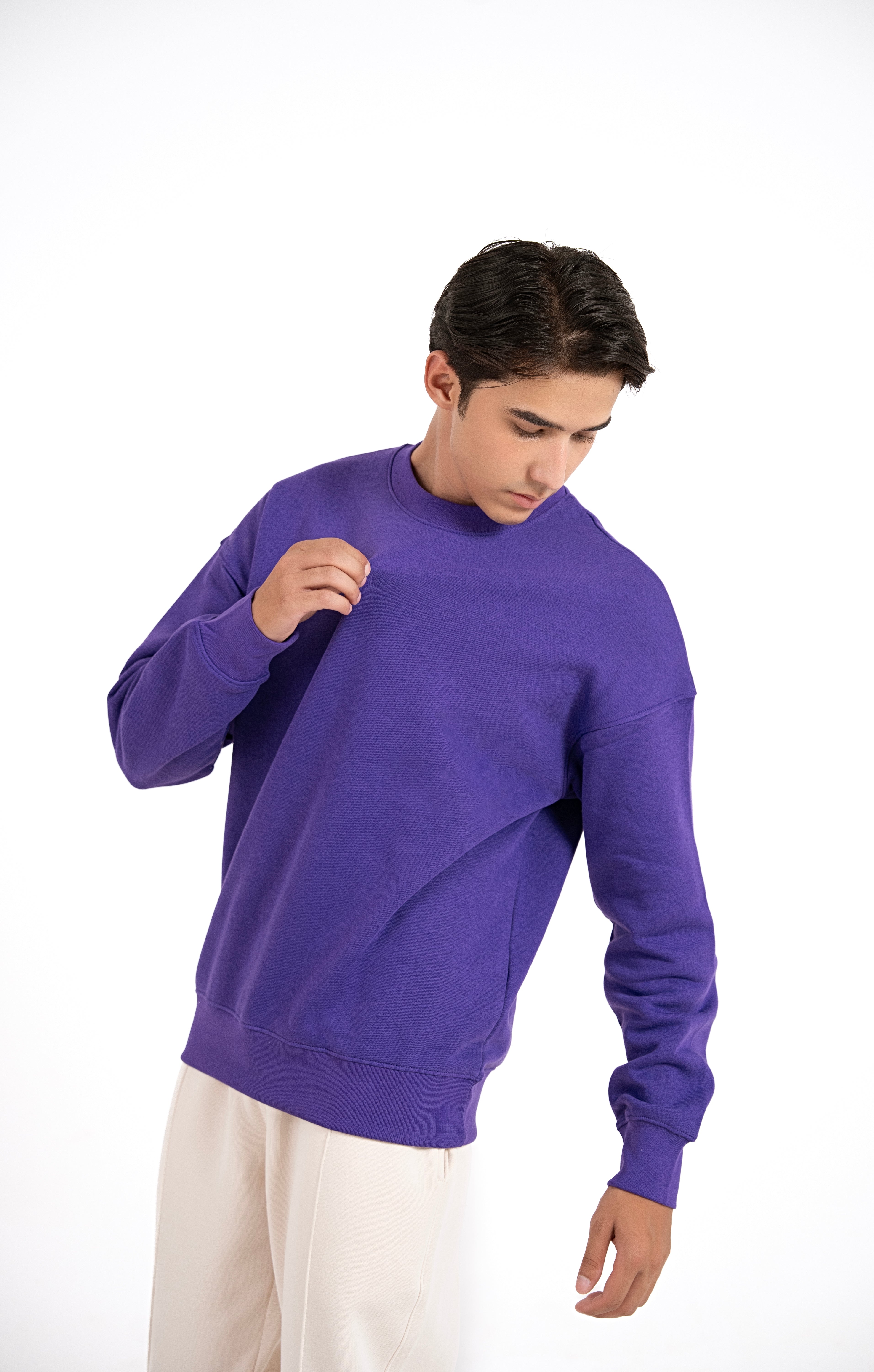 Amethyst Muse Oversized Sweatshirt Mens