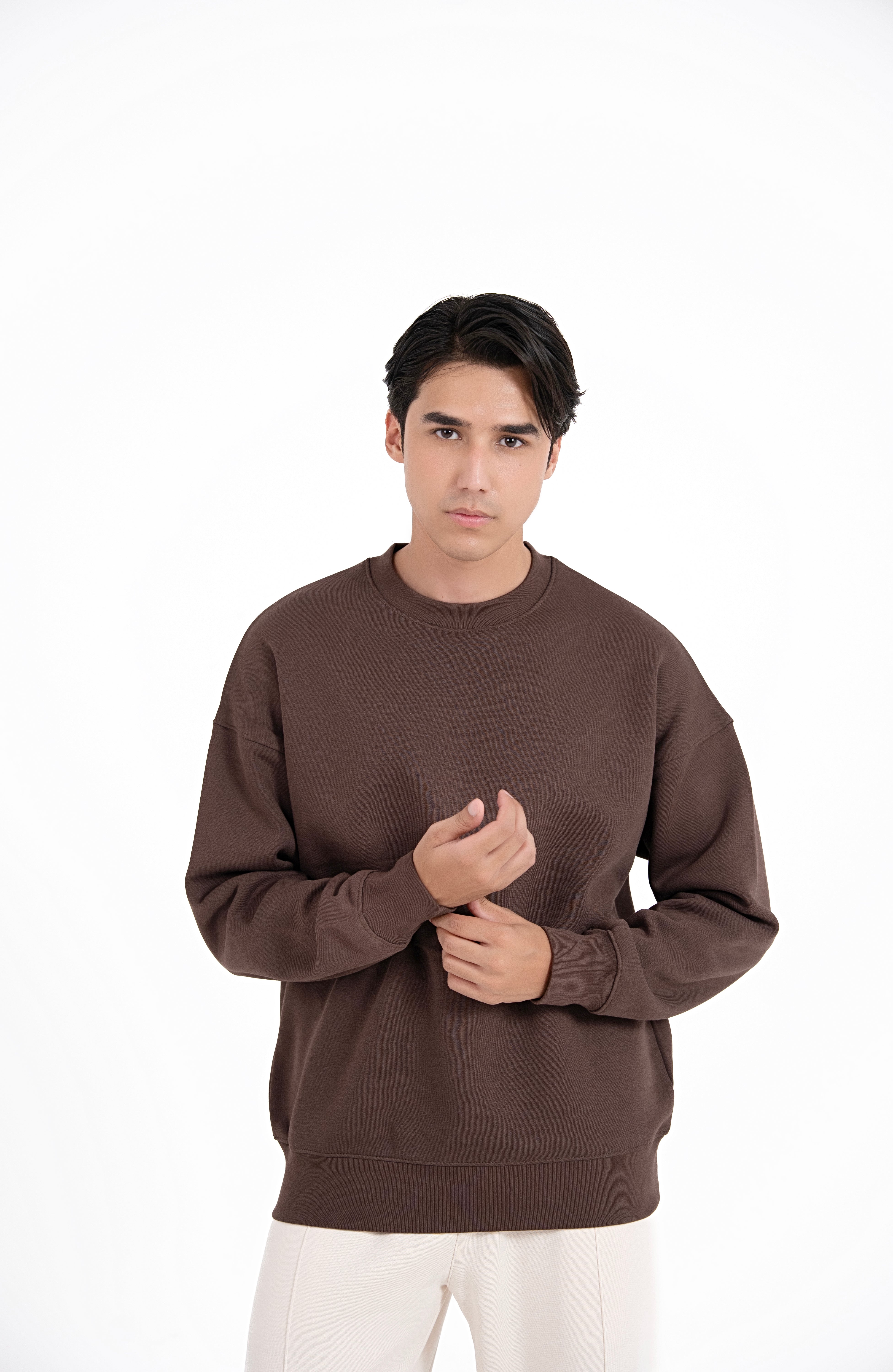 Cocoa Haven Oversized Sweatshirt Mens