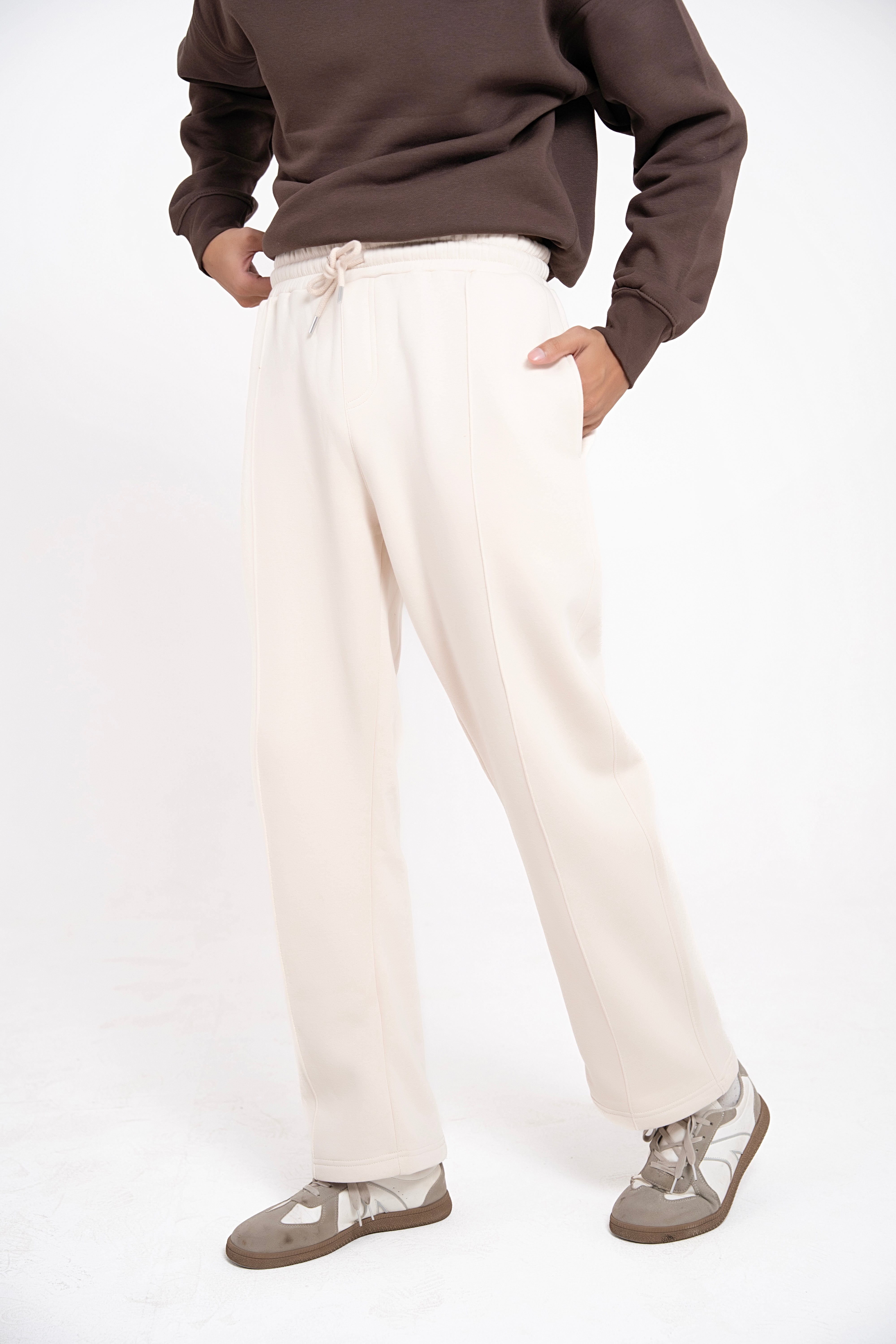 Ivory Drift Sweatpants