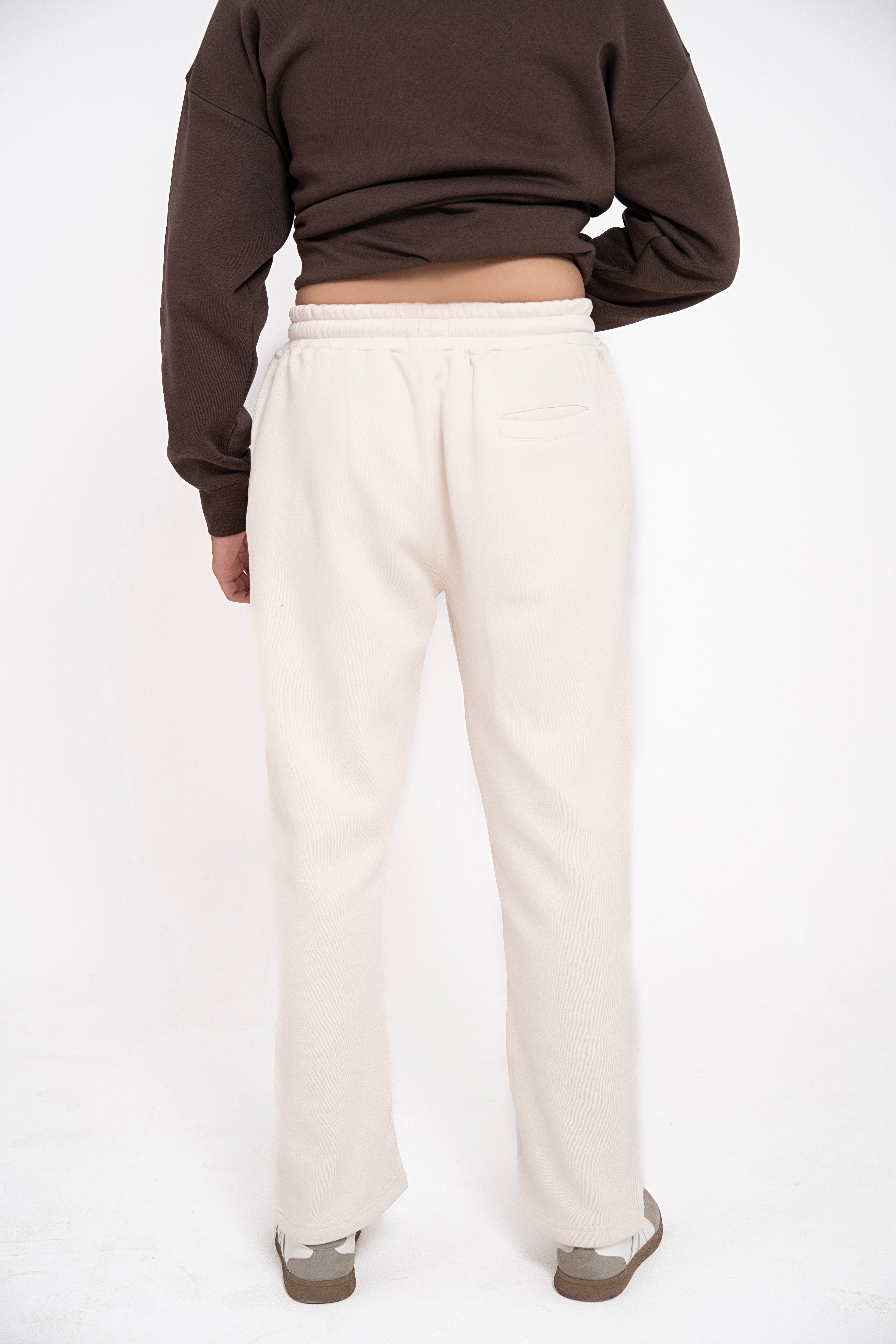 Ivory Drift Sweatpants