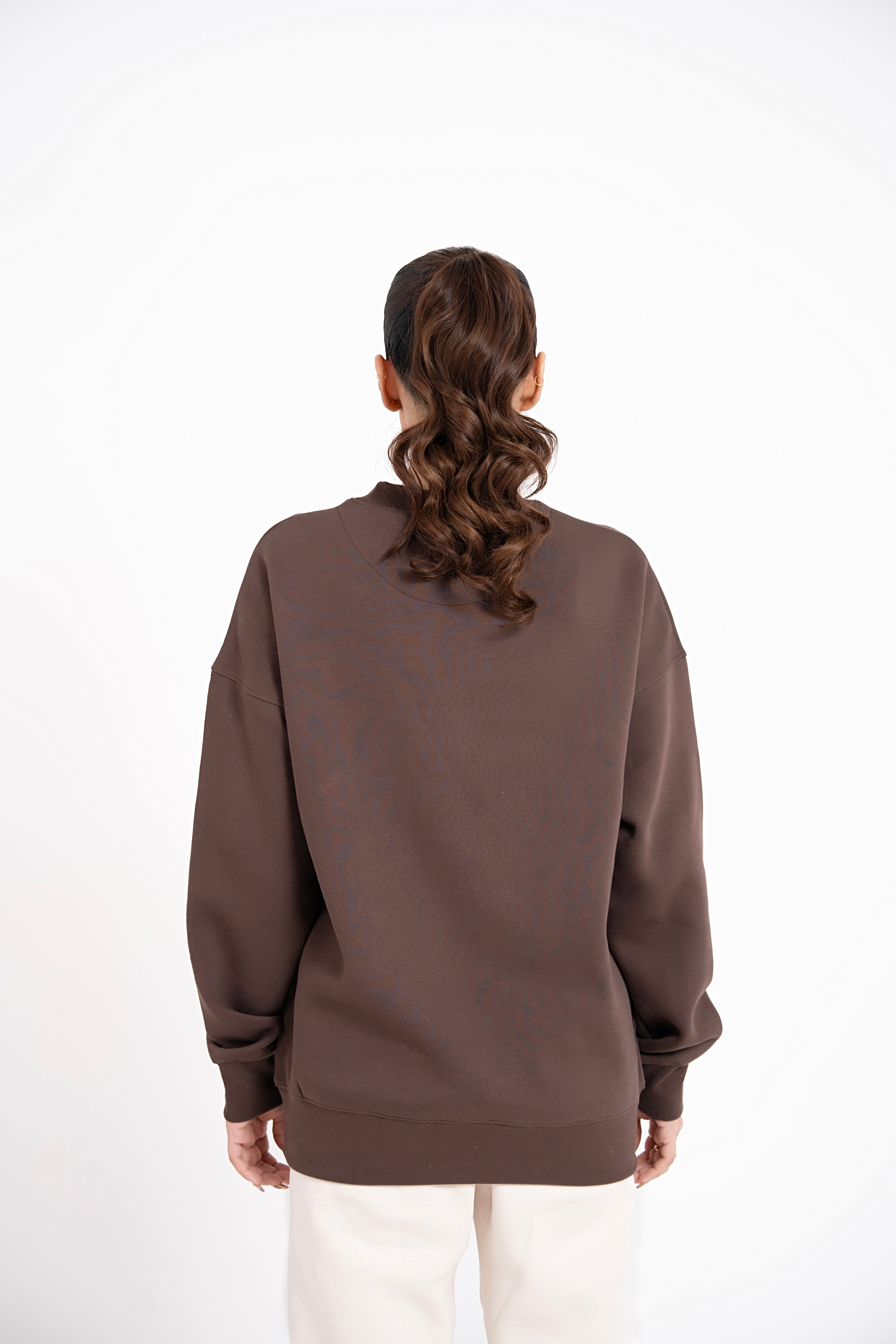 Cocoa Haven Oversized Sweatshirt