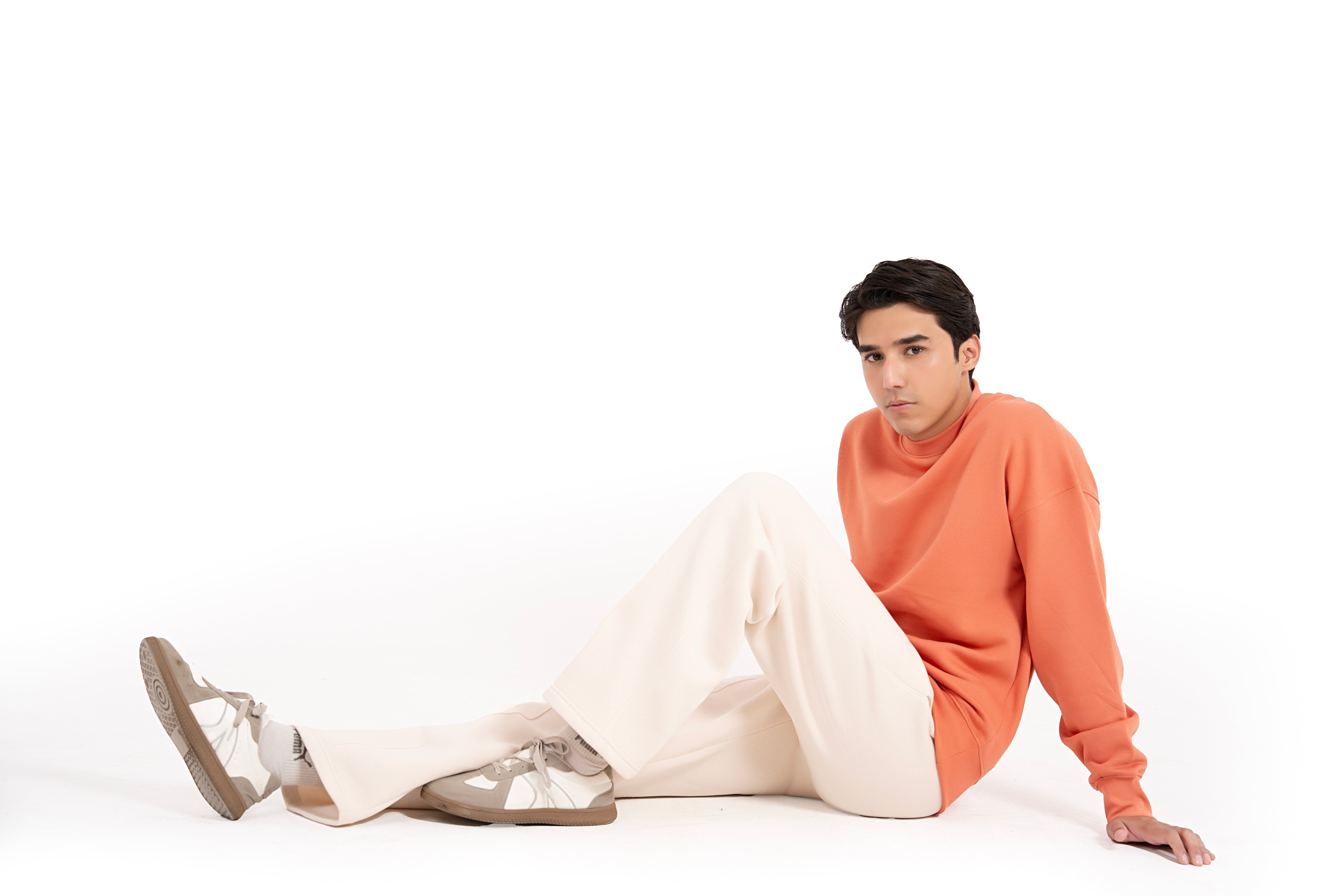 Coral Haze Oversized Sweatshirt  Men's