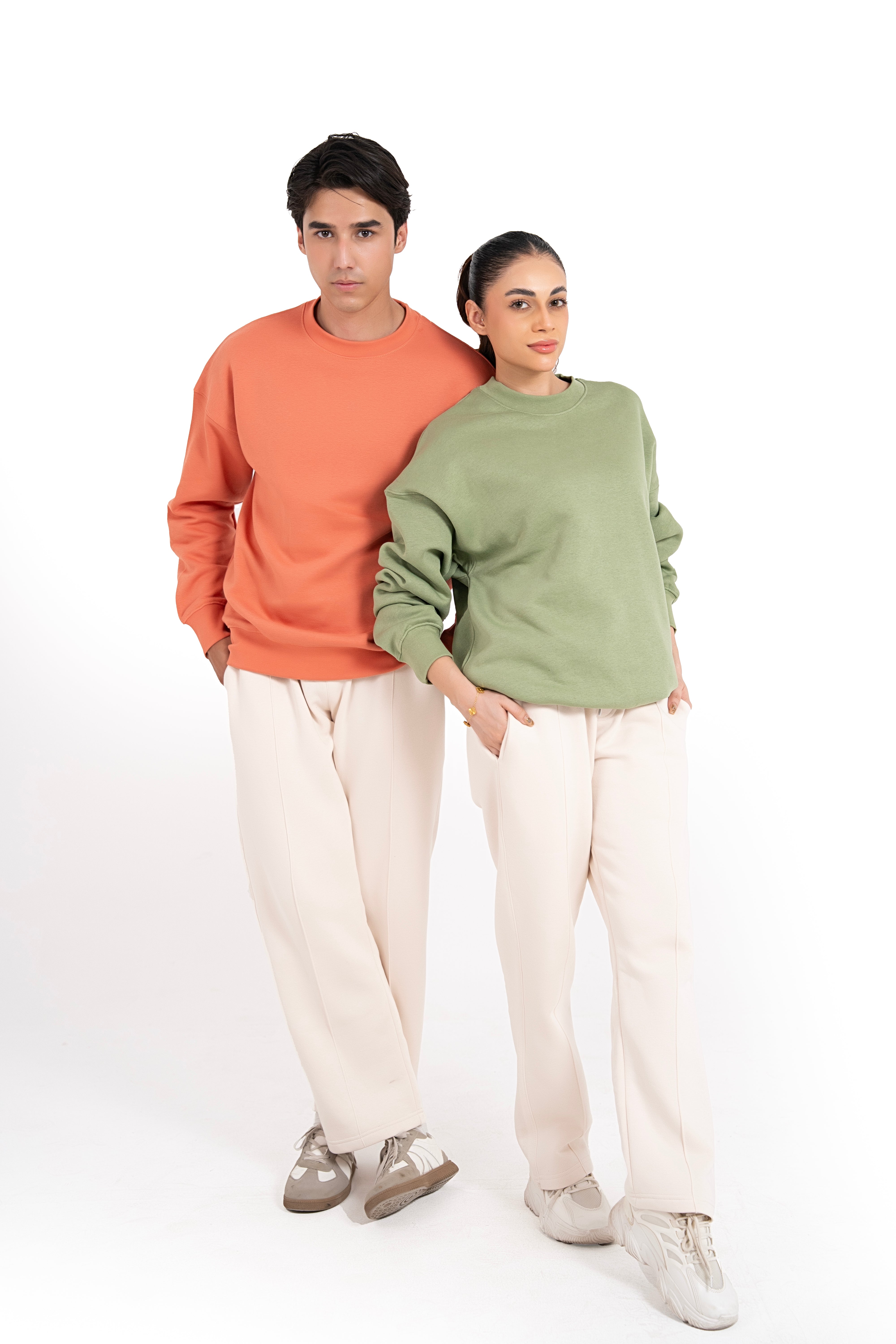 Coral Haze Oversized Sweatshirt  Men's