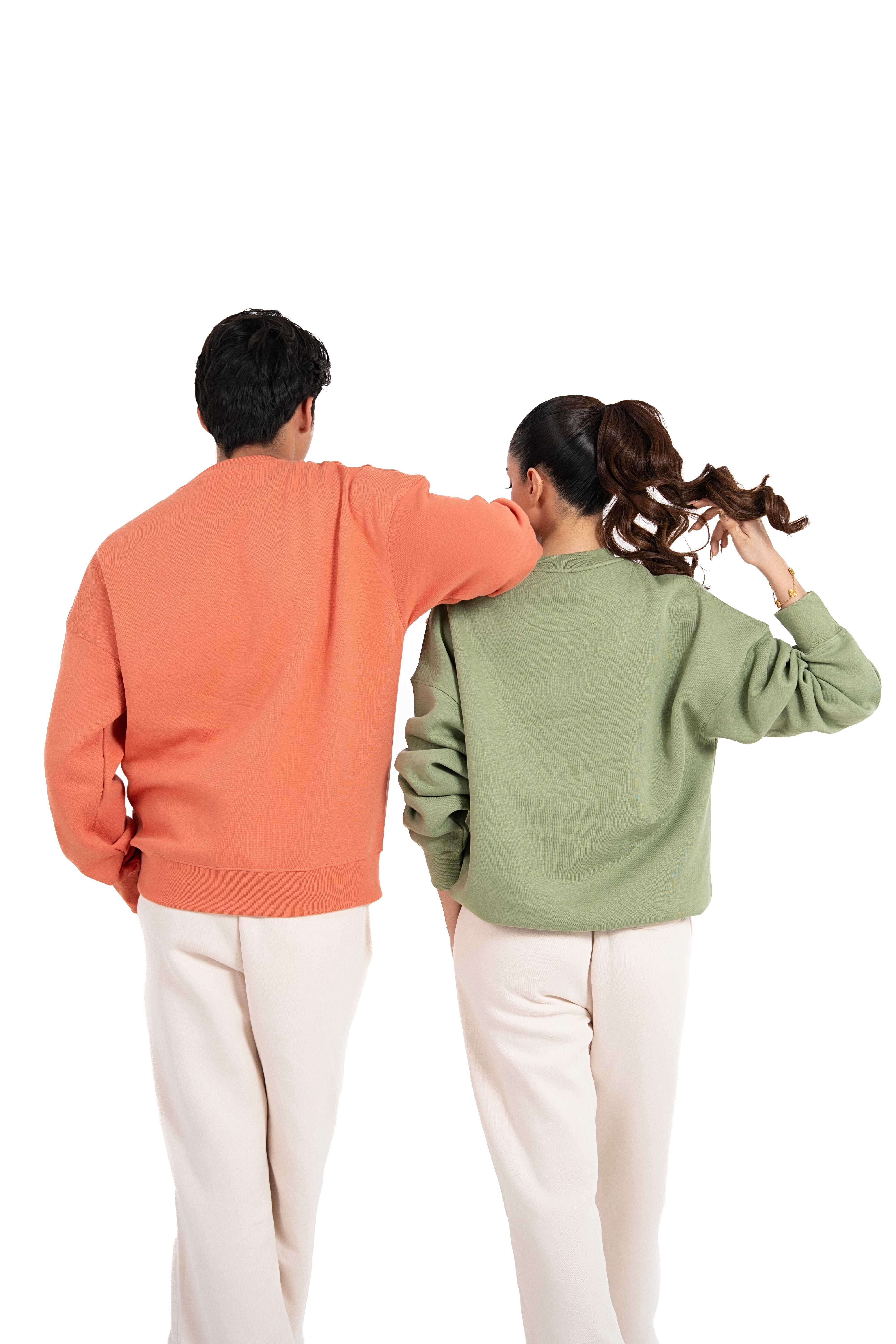 Coral Haze Oversized Sweatshirt  Men's