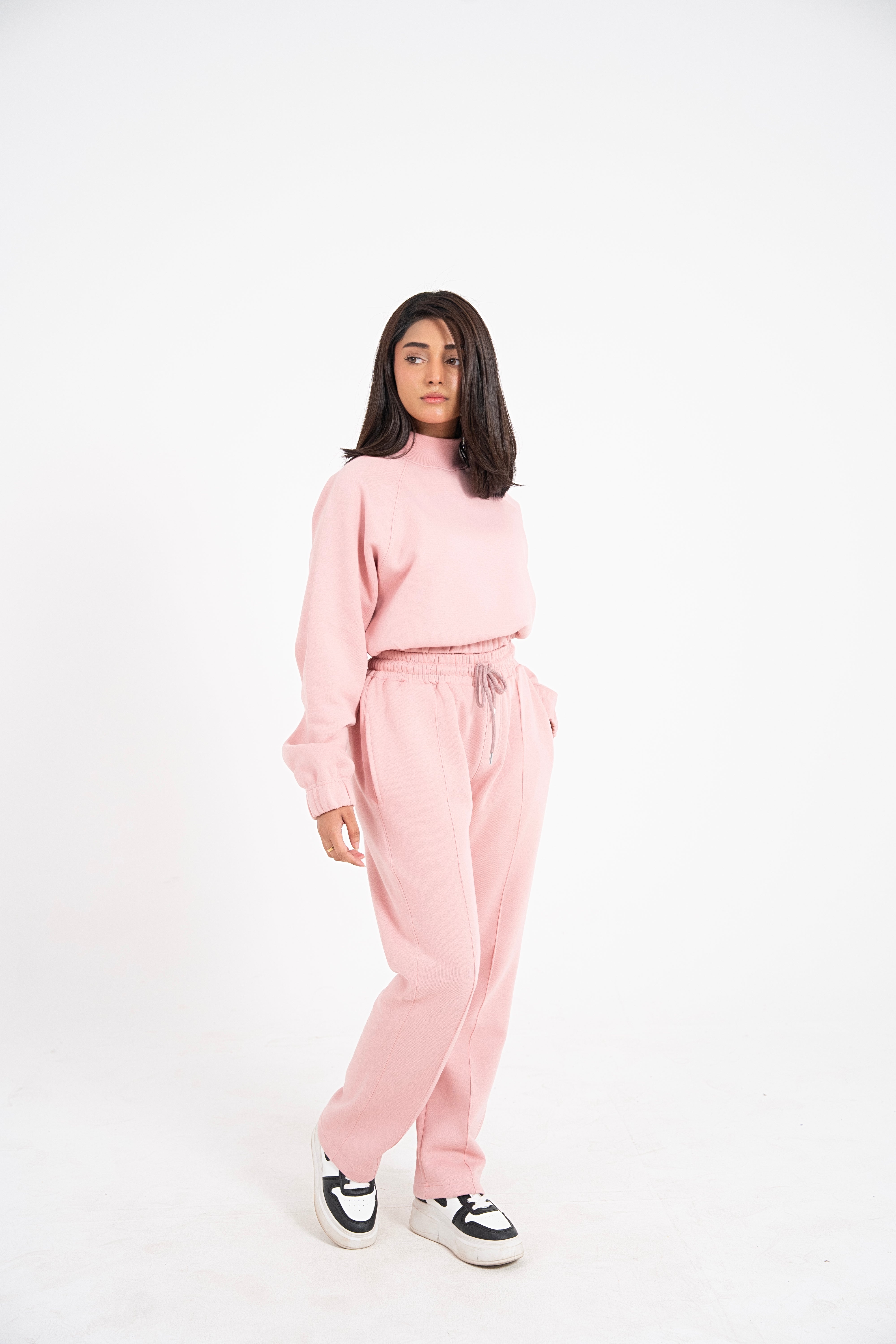 Blush Muse Cropped Sweatshirt