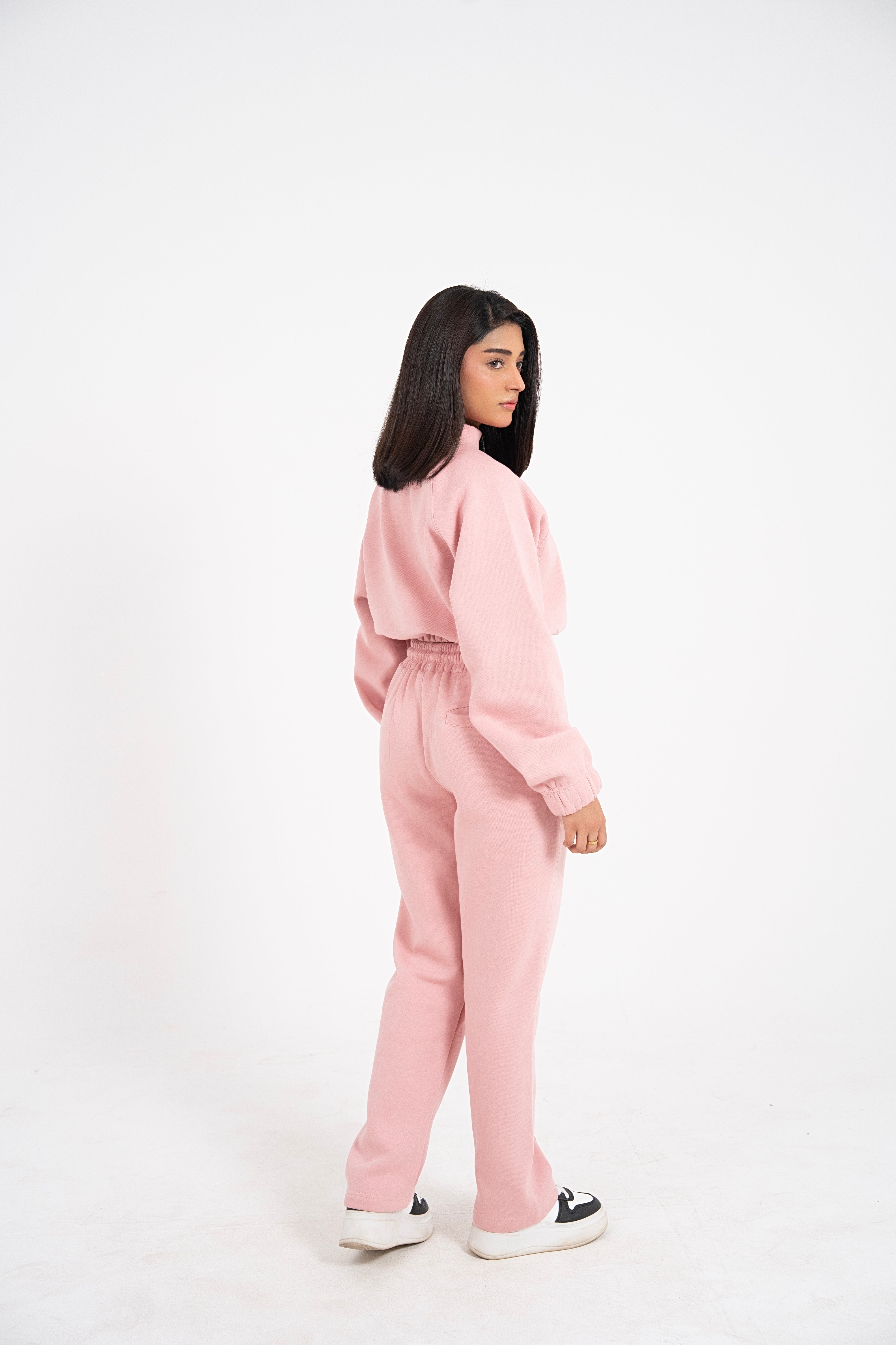 Blush Muse Cropped Sweatshirt