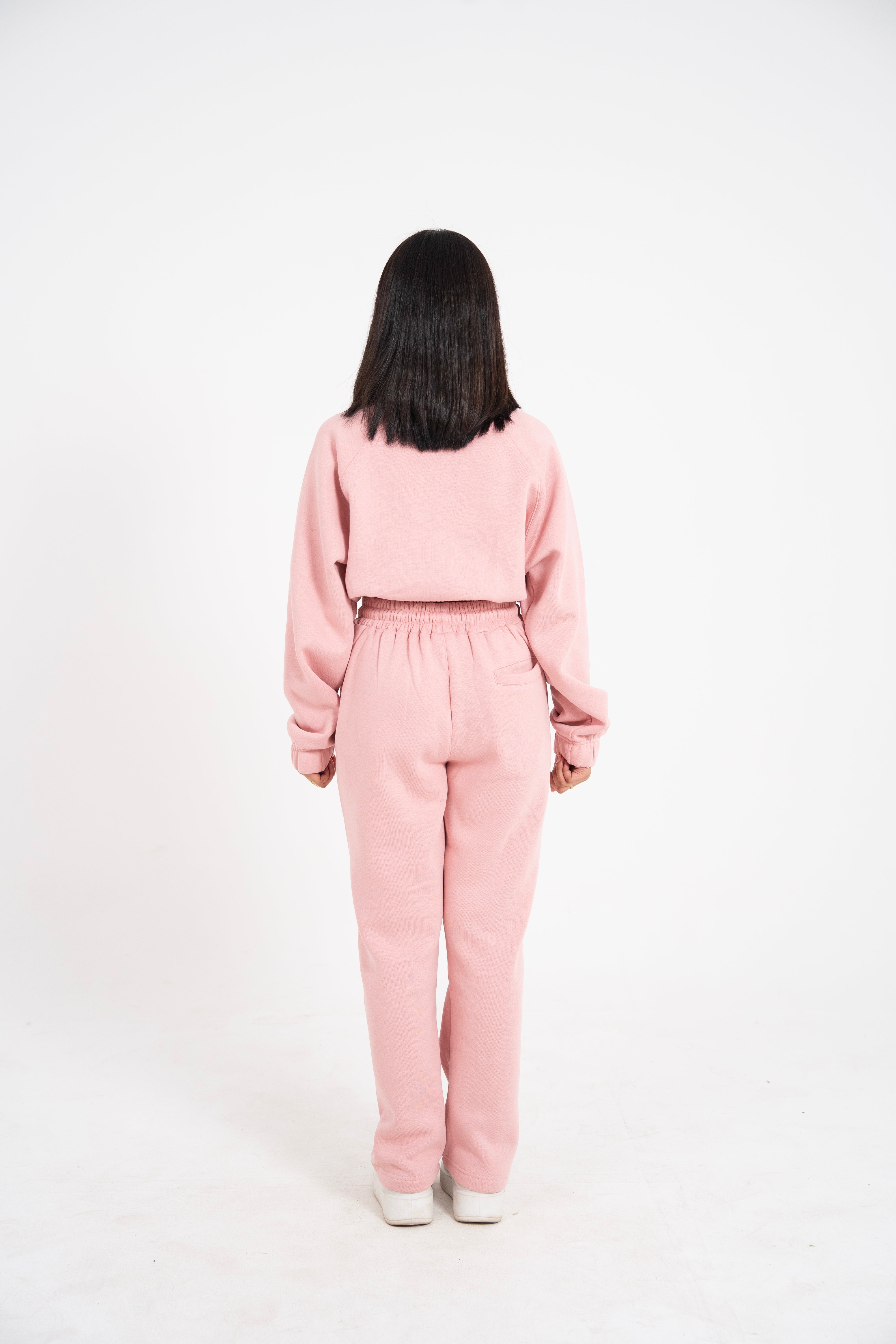 Blush Muse Cropped Sweatshirt