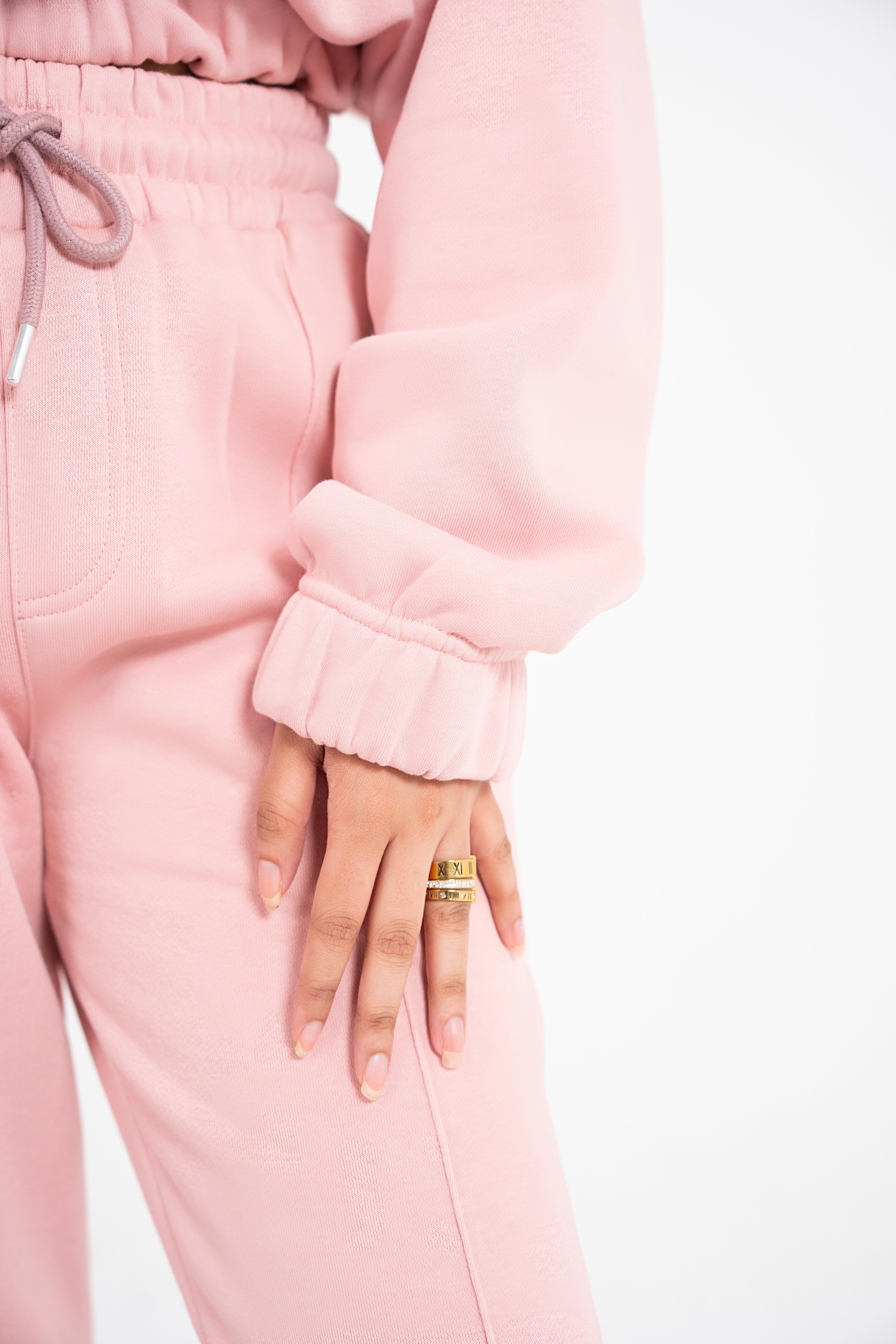 Blush Muse Cropped Sweatshirt
