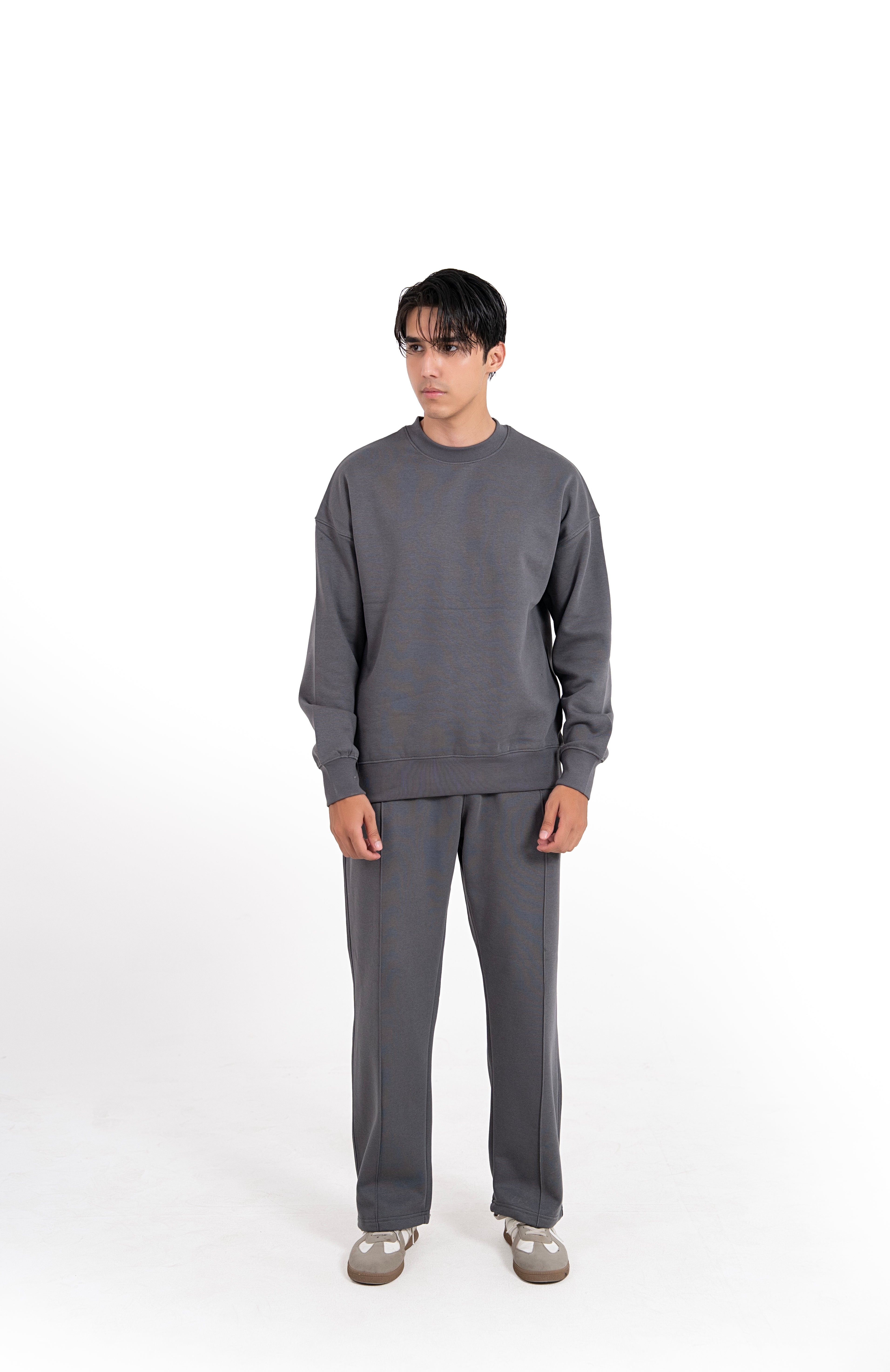 Graphite Muse Oversized Sweatshirt-Men