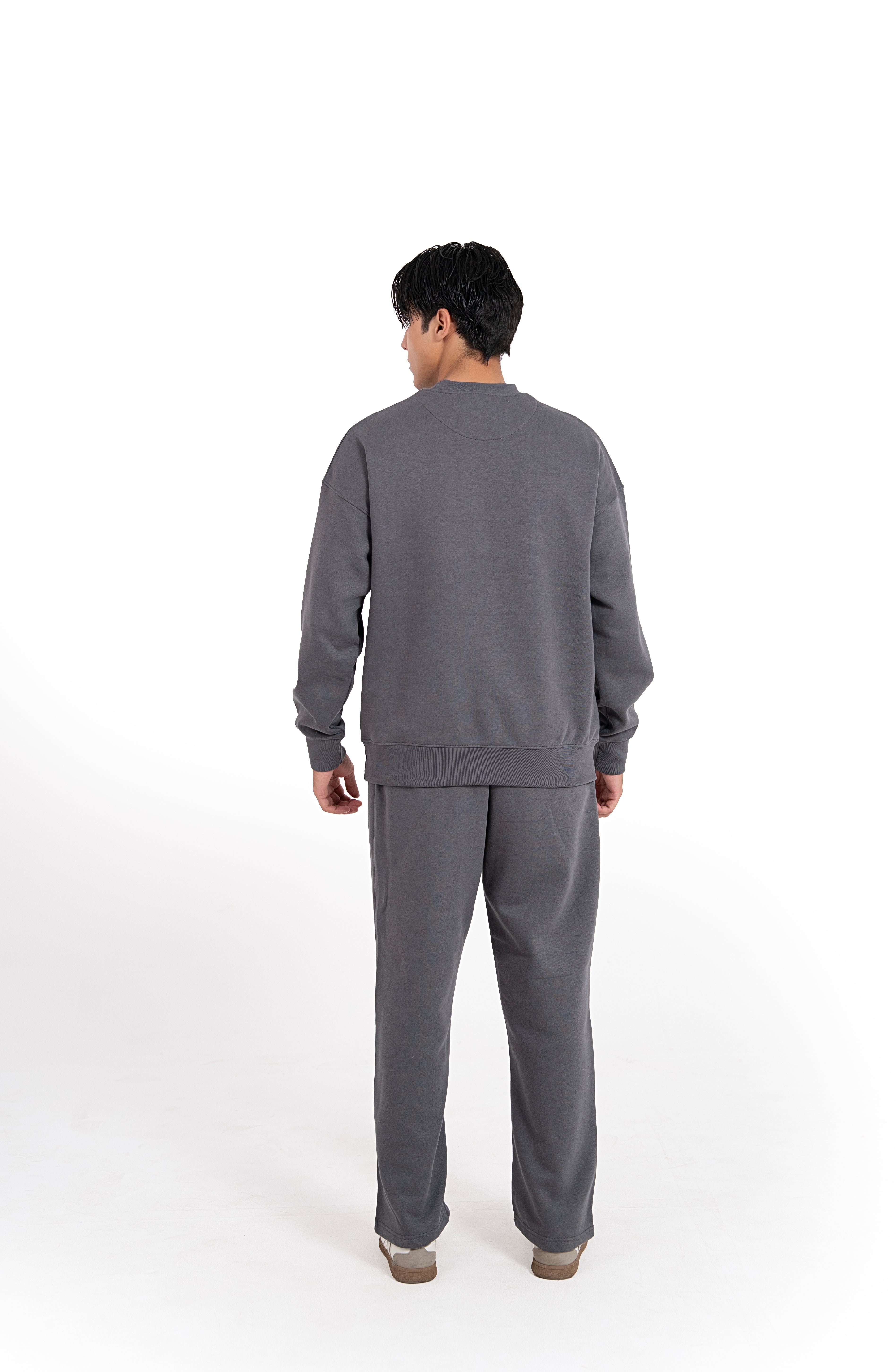 Graphite Muse Oversized Sweatshirt-Men