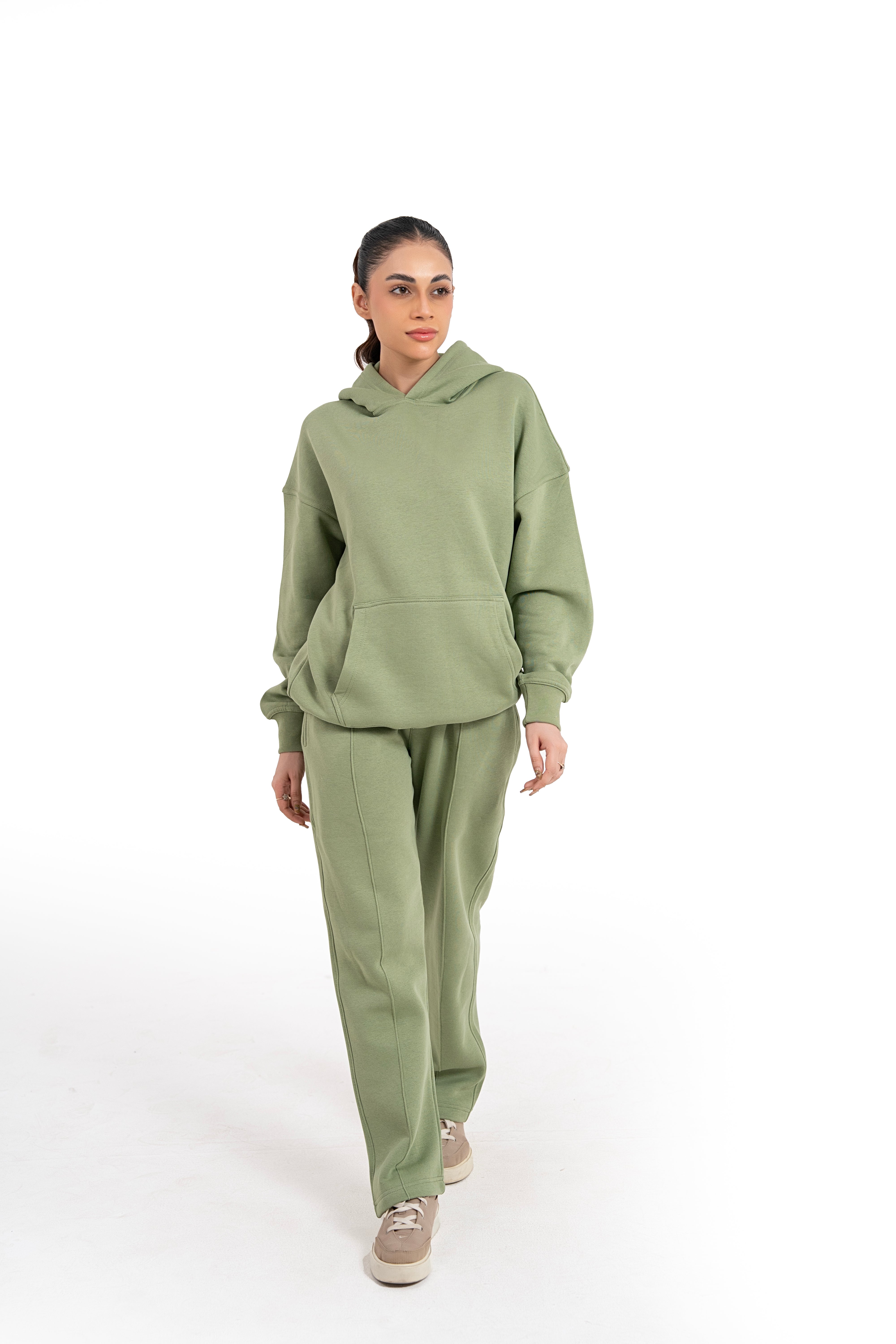 Moss Aura Oversized Hoodie