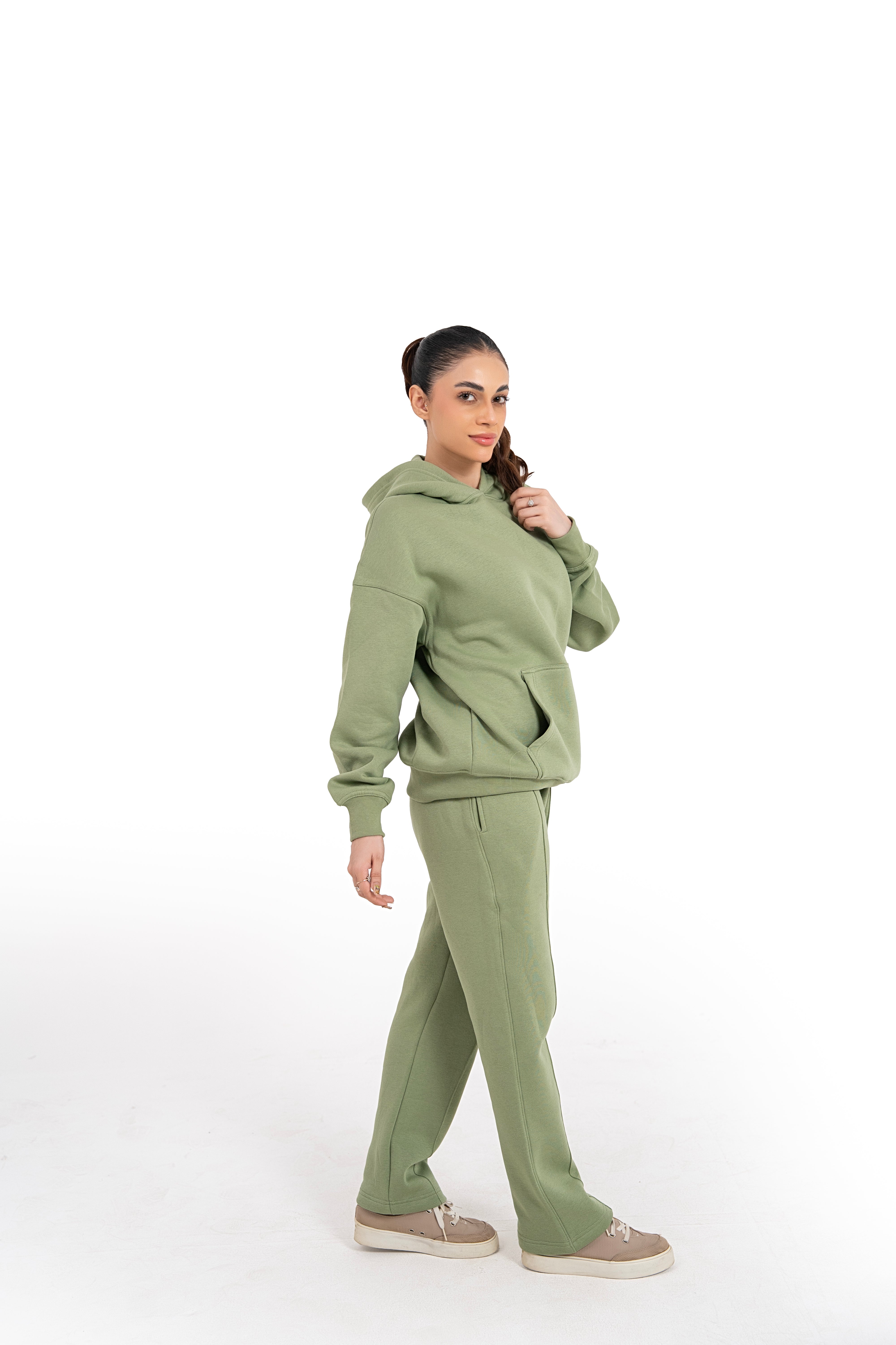 Moss Aura Oversized Hoodie