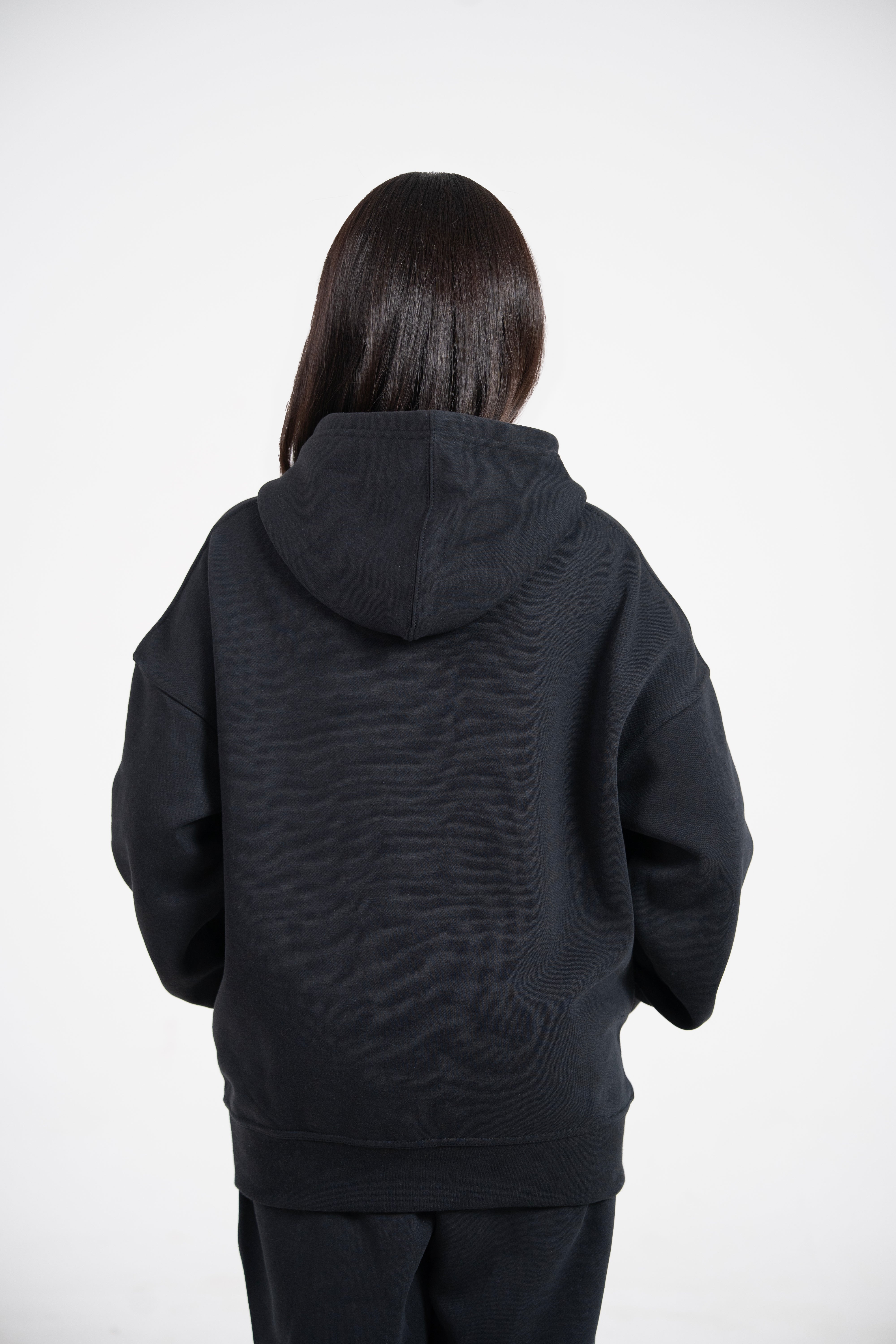 Midnight Poise Oversized Hoodie