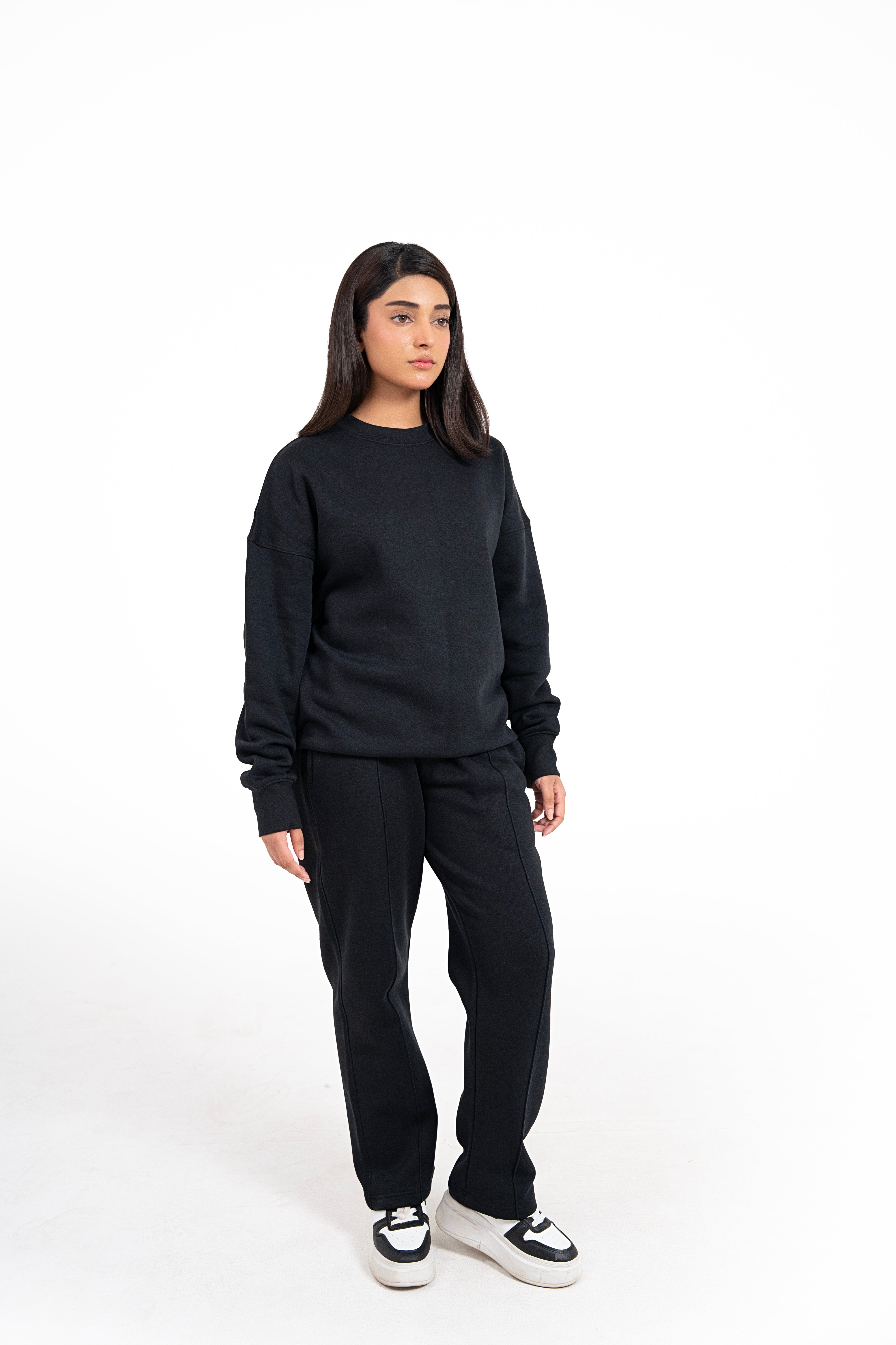 Midnight Poise Oversized Sweatshirt