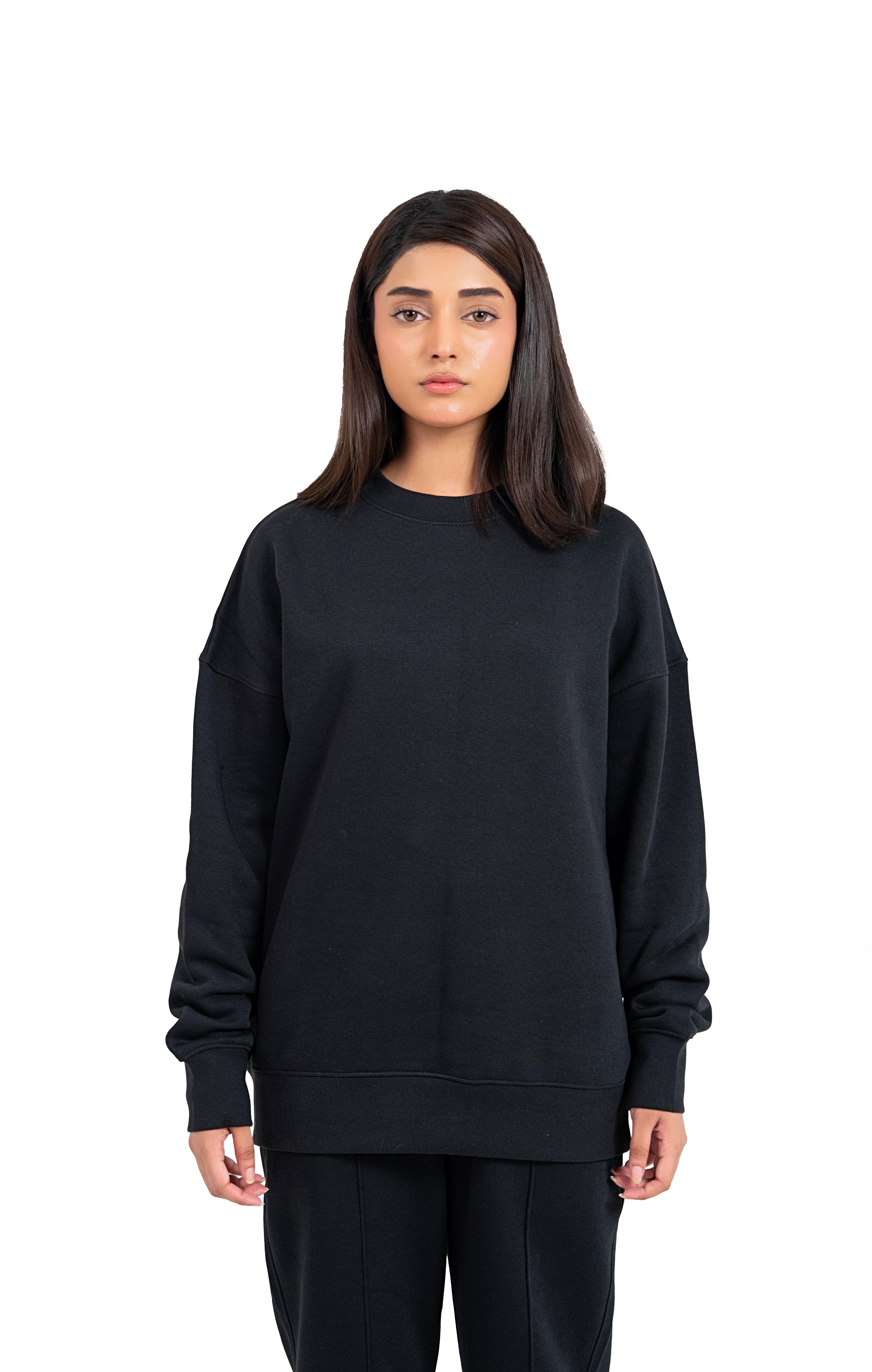 Midnight Poise Oversized Sweatshirt