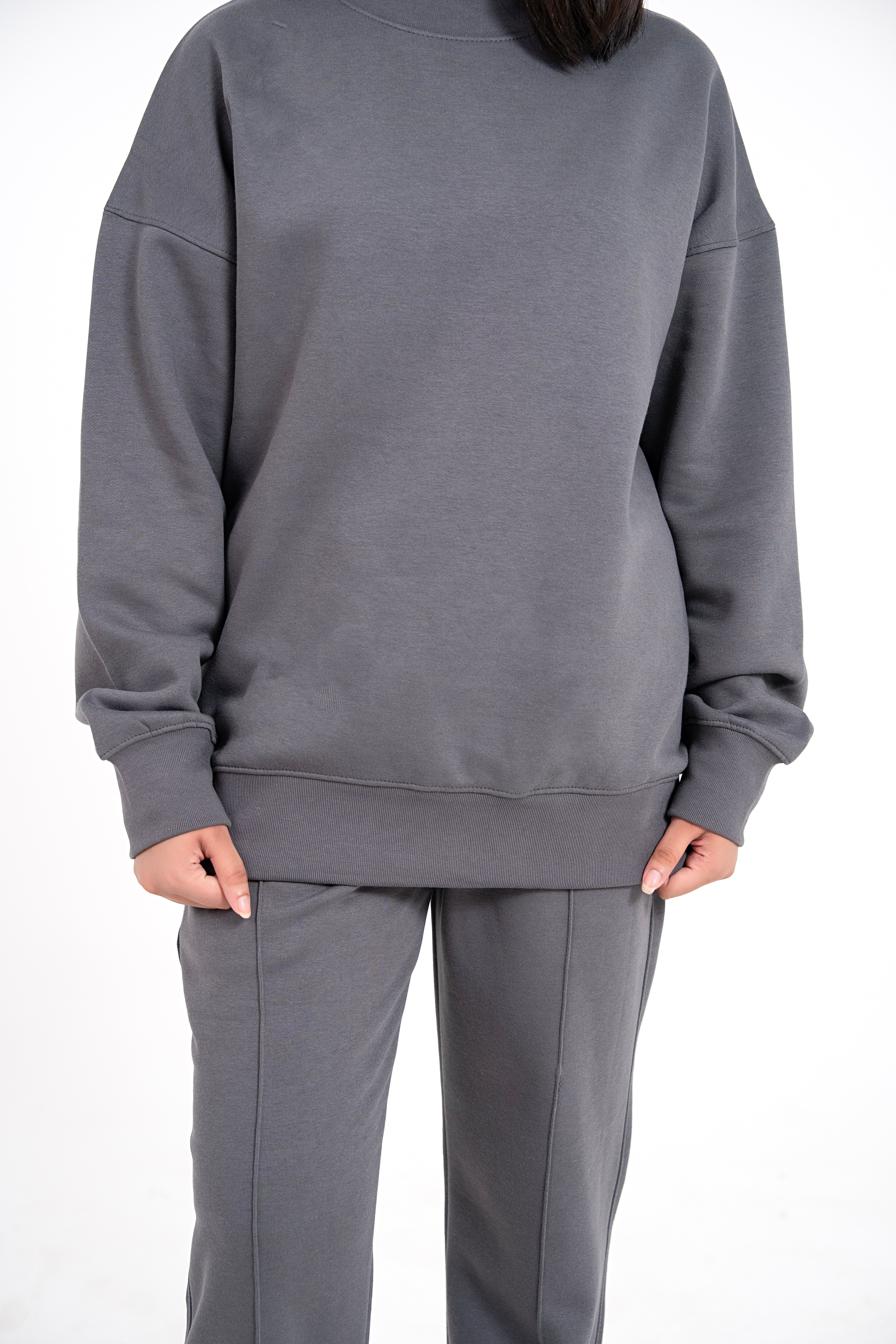Graphite Muse Oversized Sweatshirt