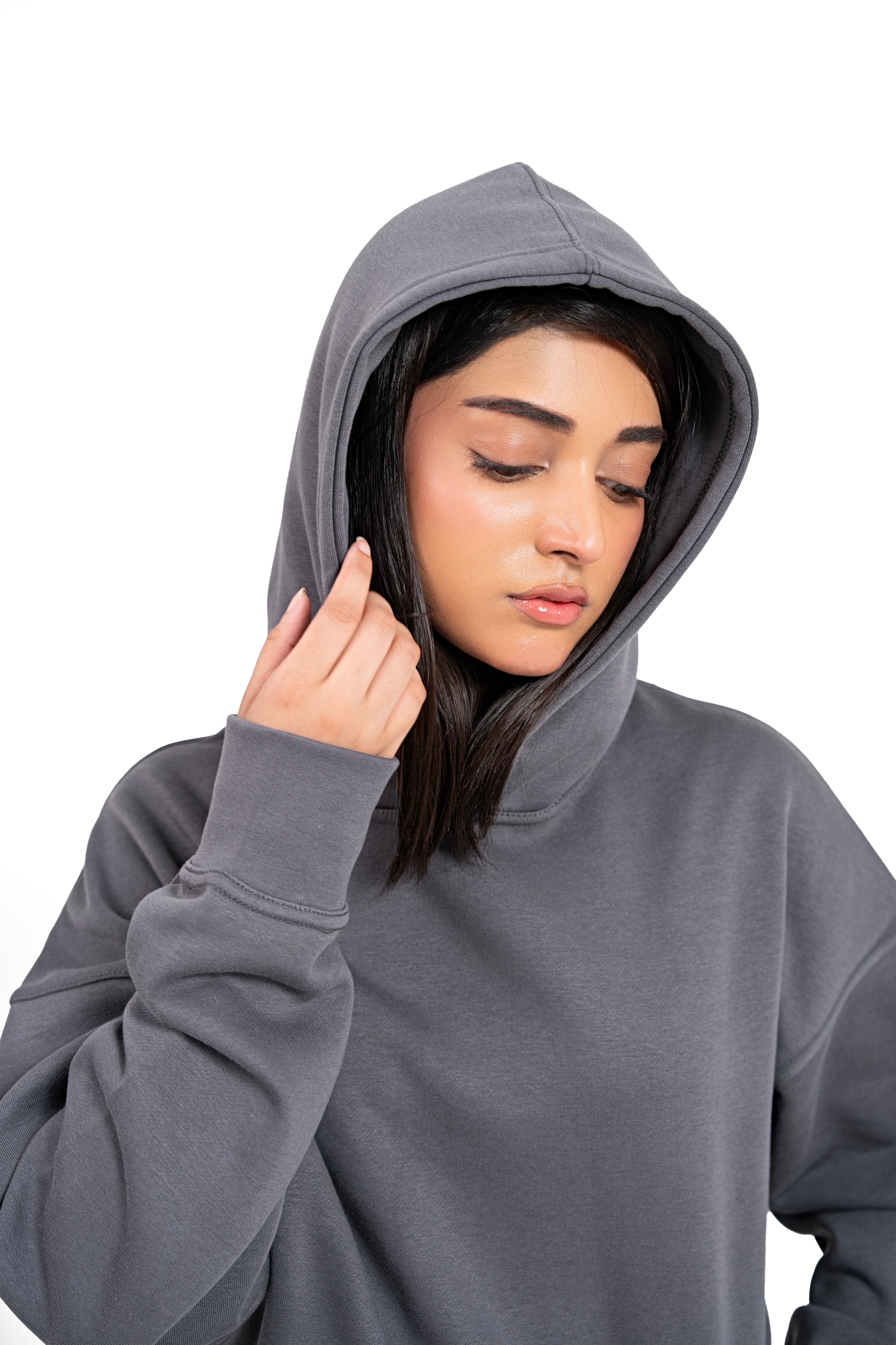 Graphite Muse Oversized Hoodie