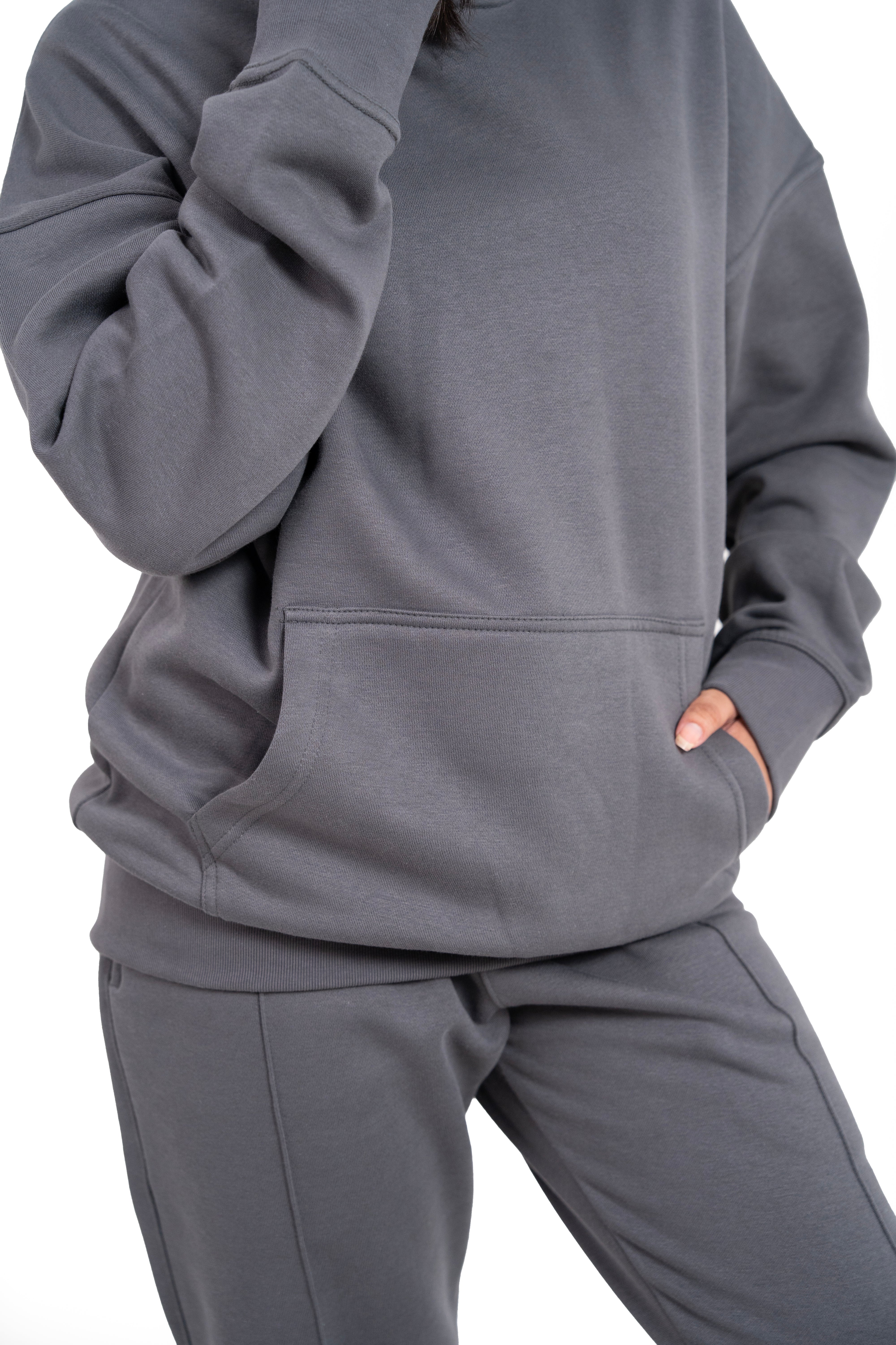 Graphite Muse Oversized Hoodie