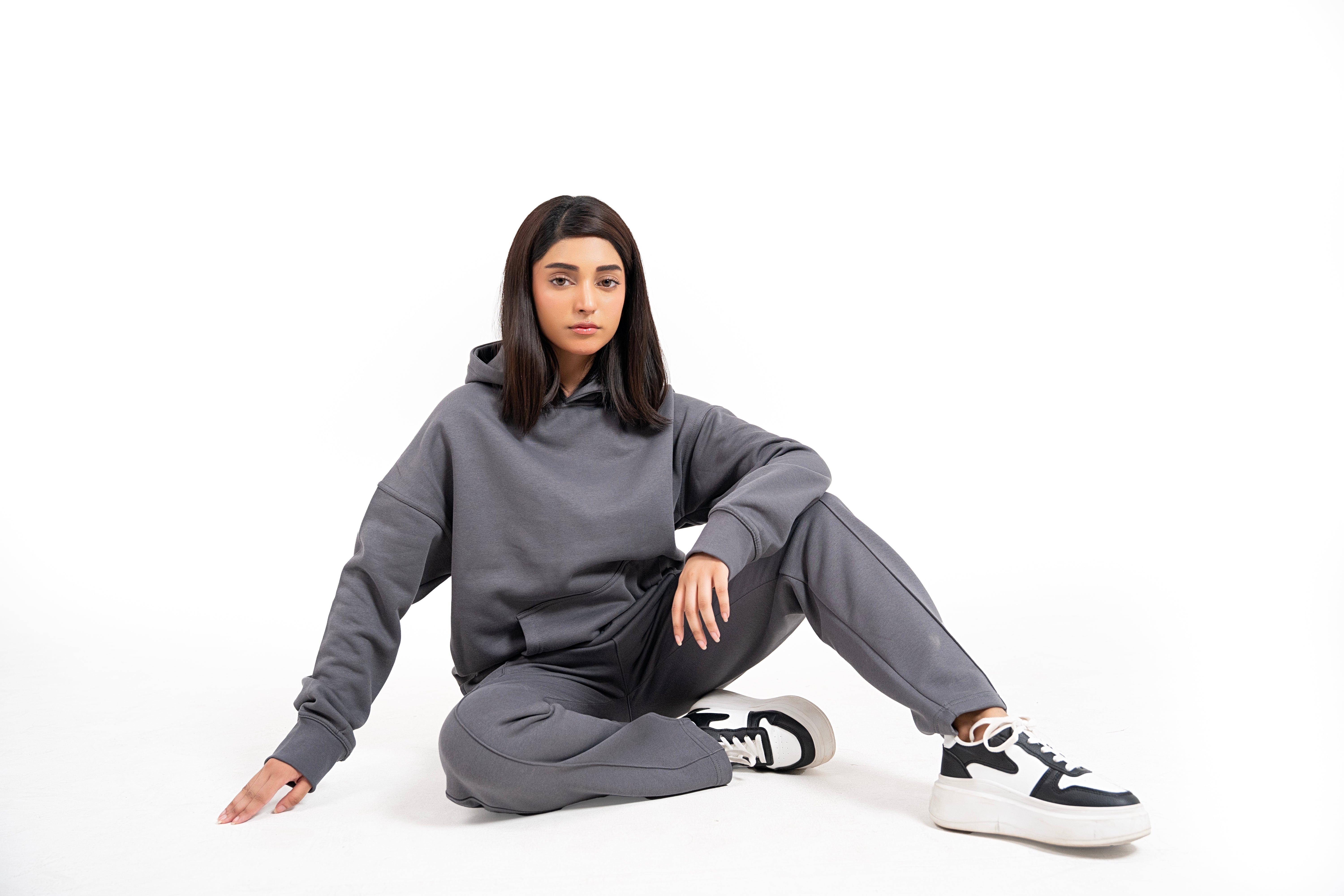 Graphite Muse Oversized Hoodie