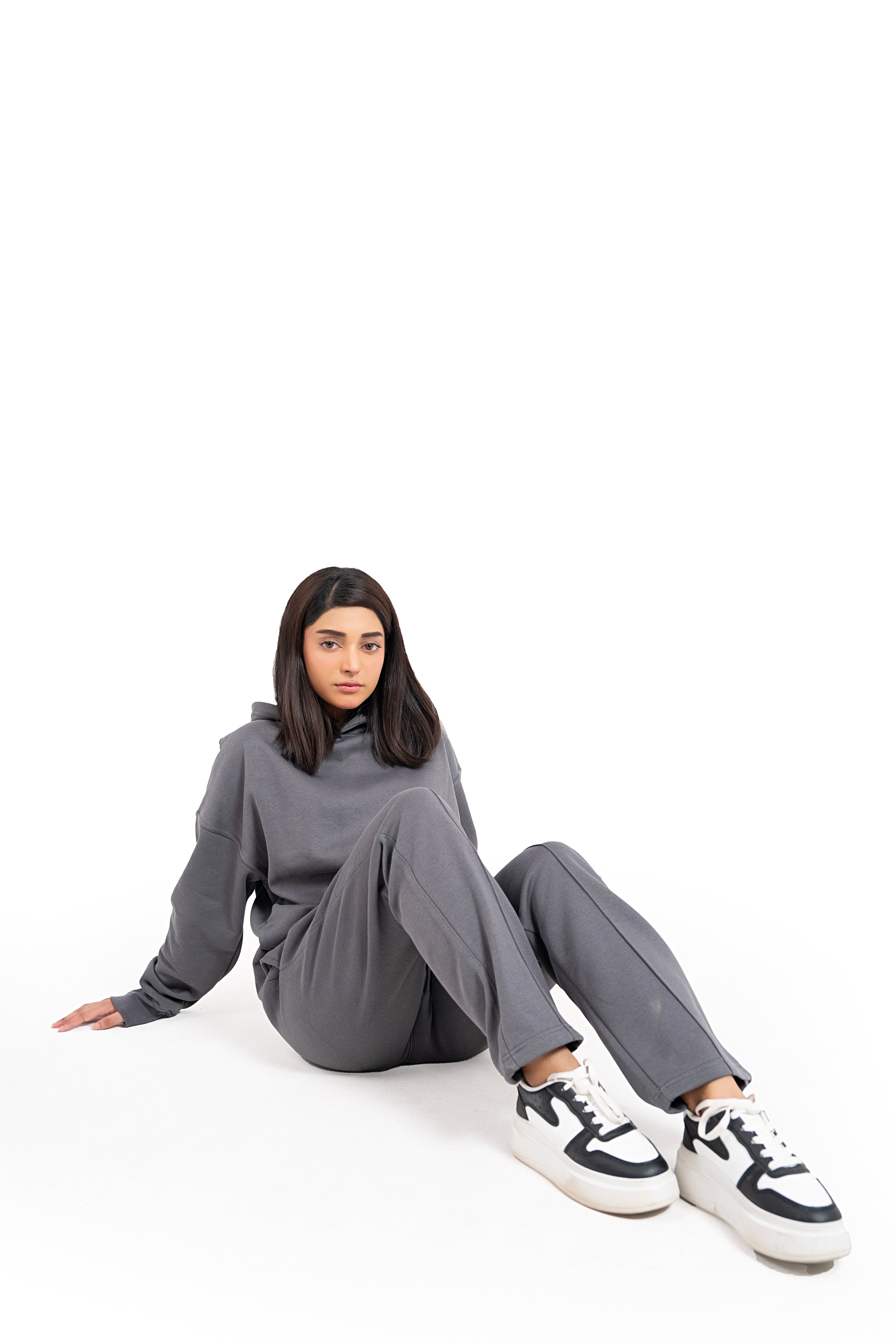 Graphite Muse Oversized Hoodie