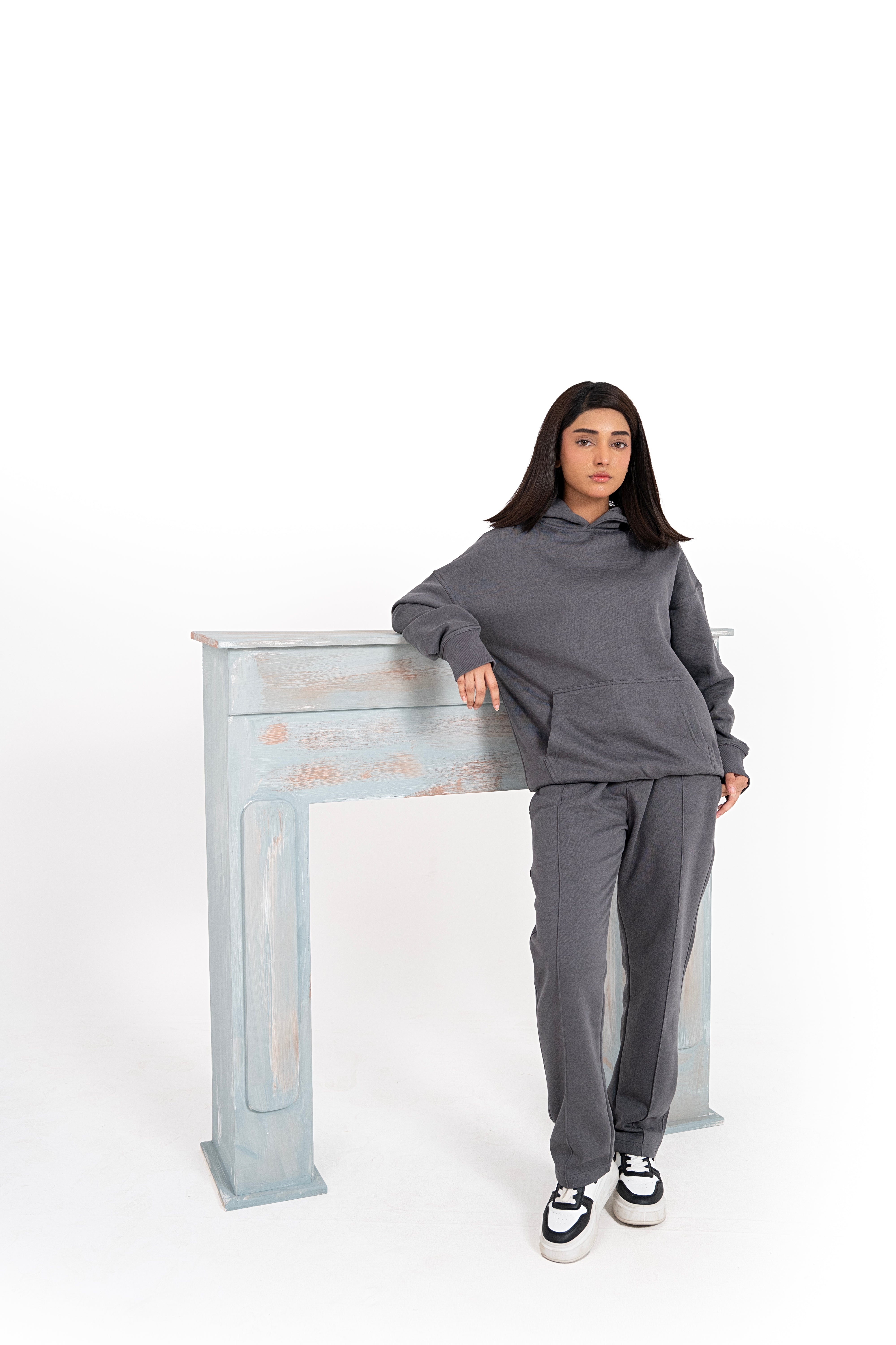 Graphite Muse Oversized Hoodie