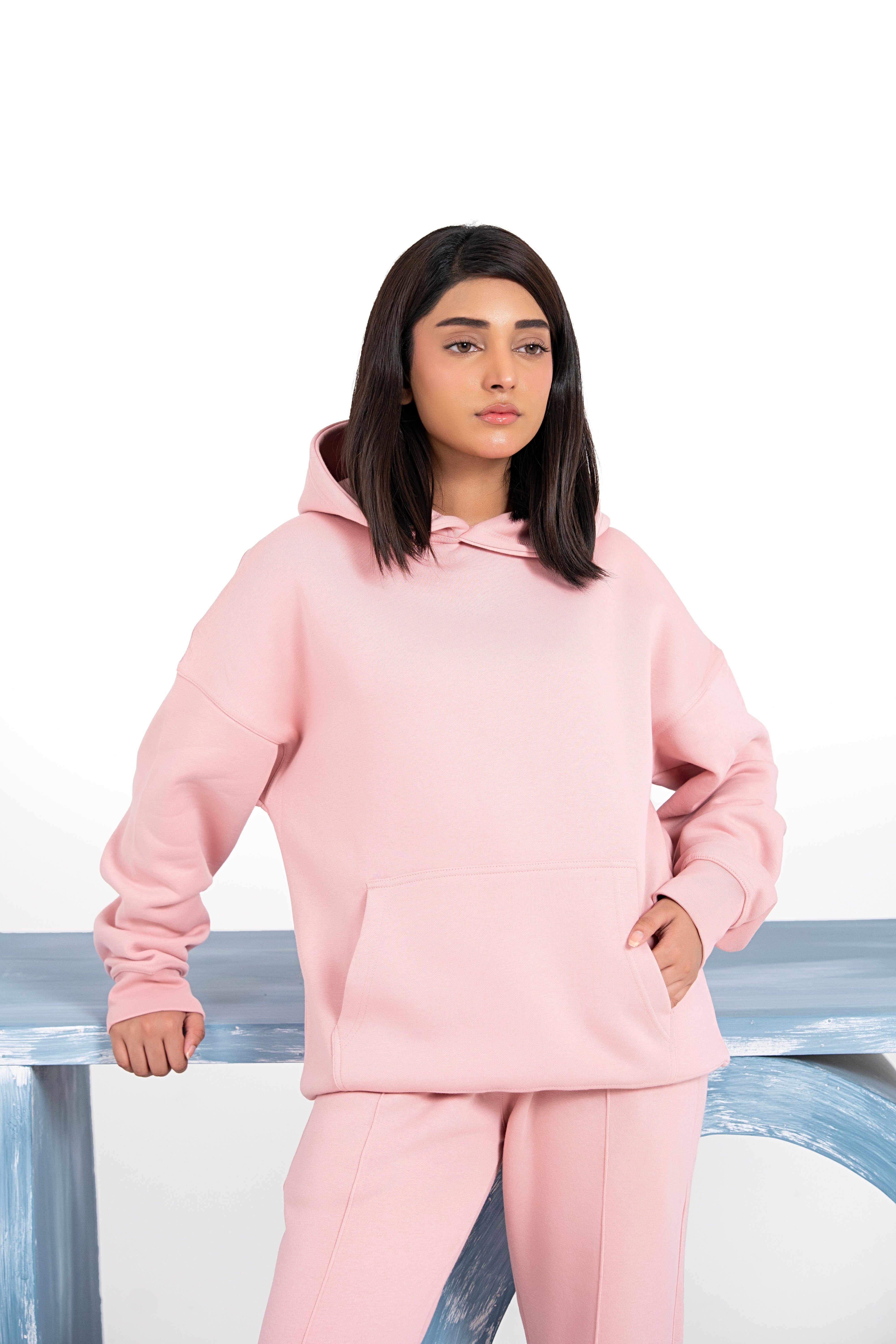 Blush Muse Oversized Hoodie