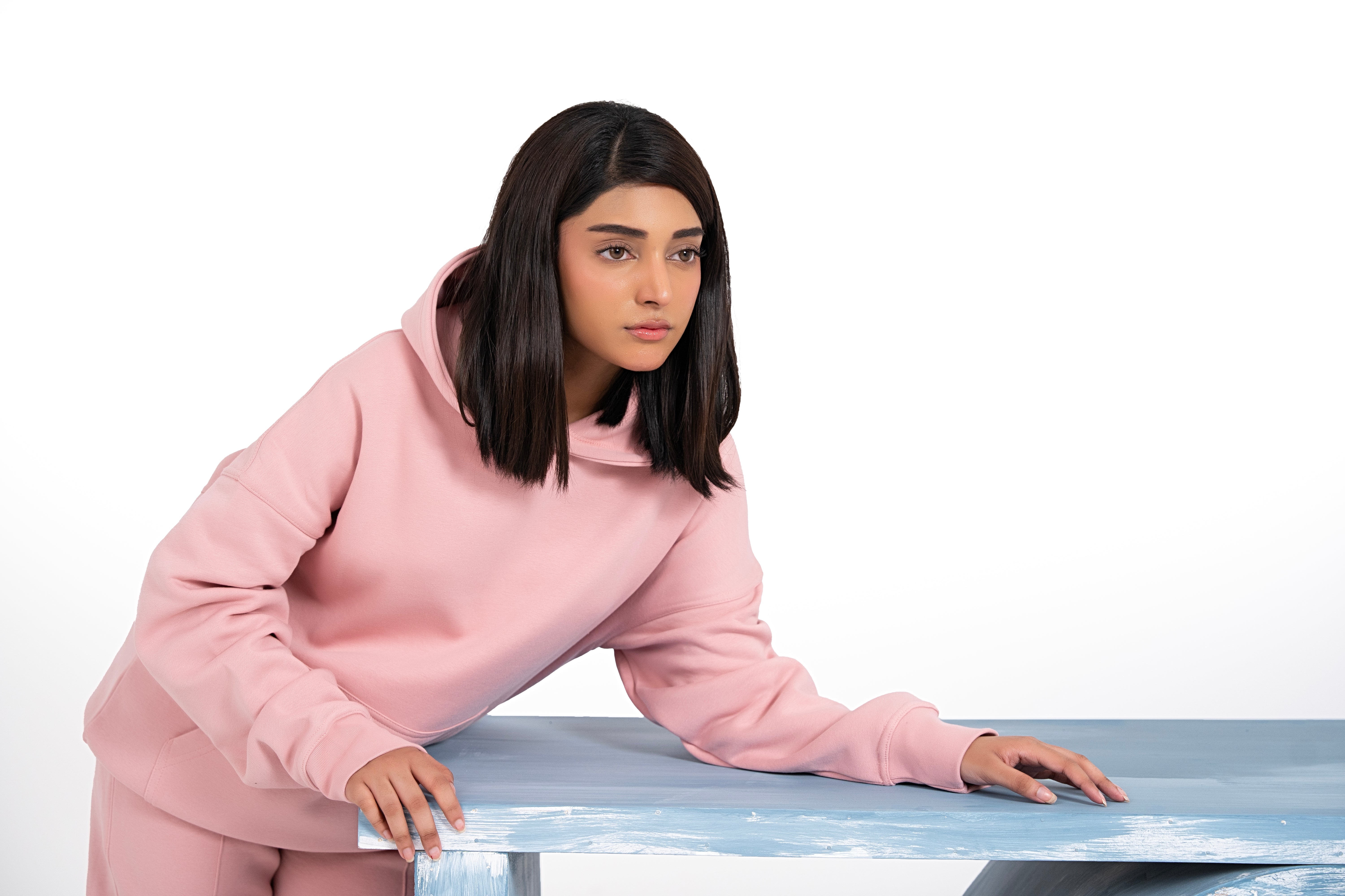 Blush Muse Oversized Hoodie