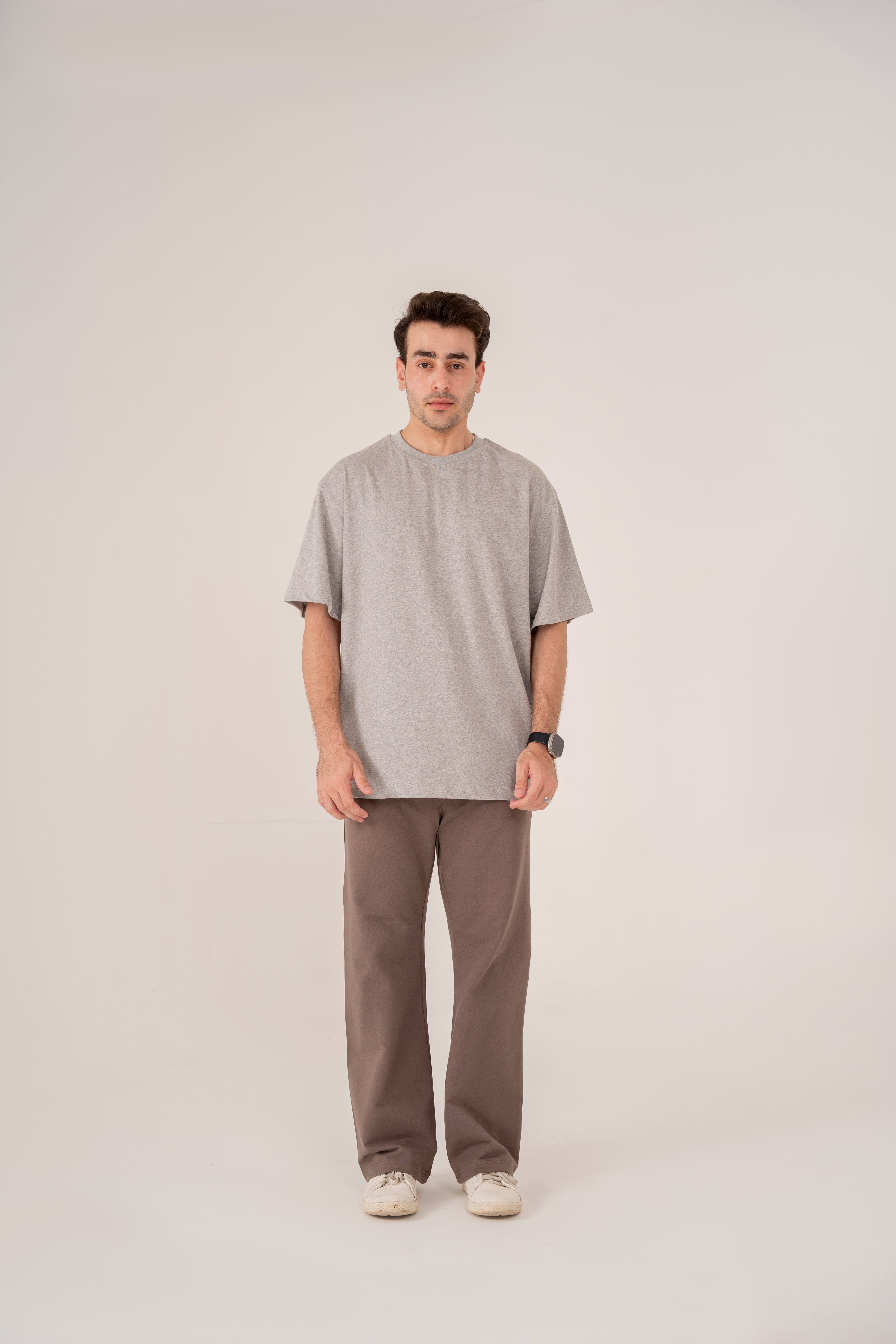 Relaxed T-Shirt in Heather Grey