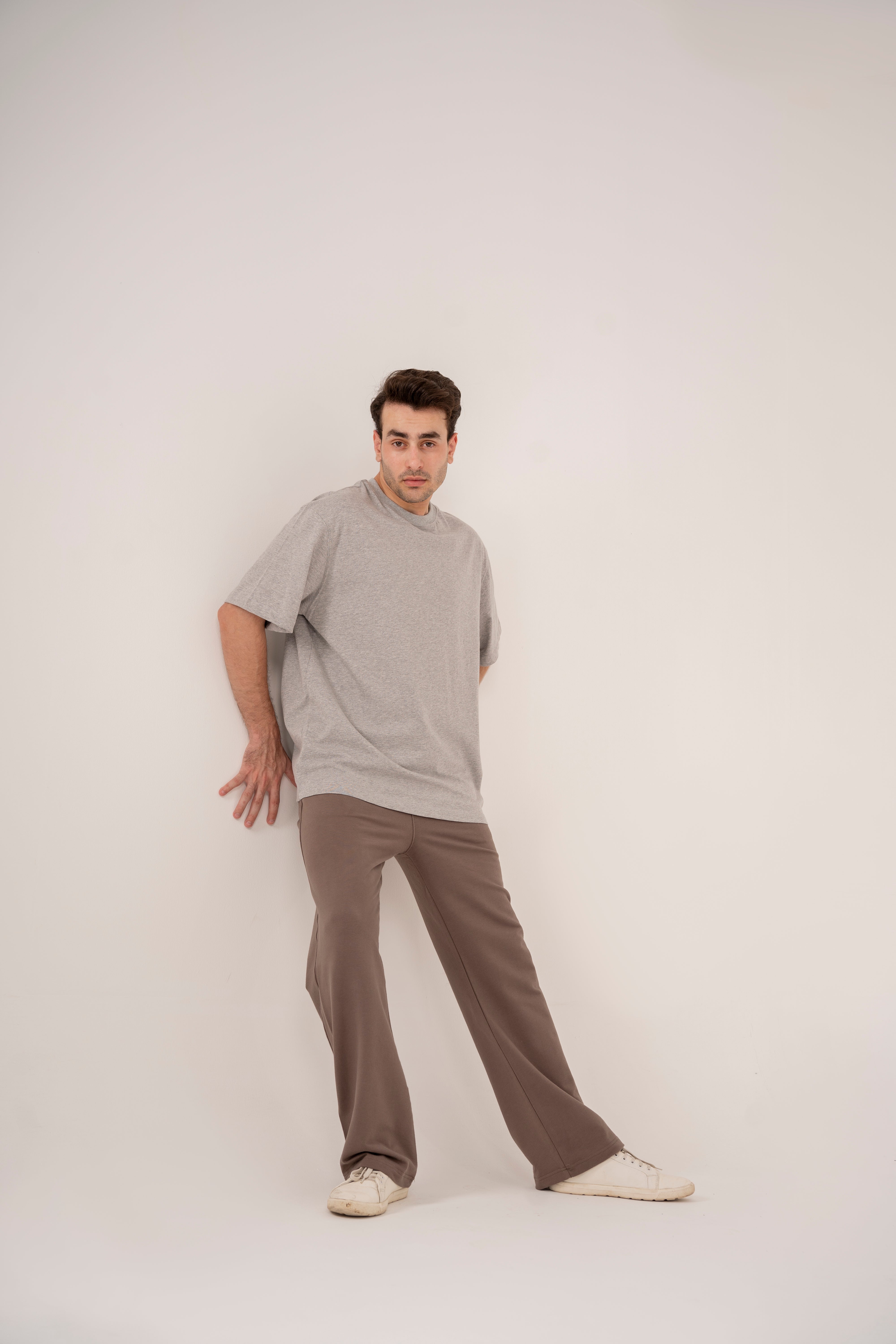 Relaxed T-Shirt in Heather Grey