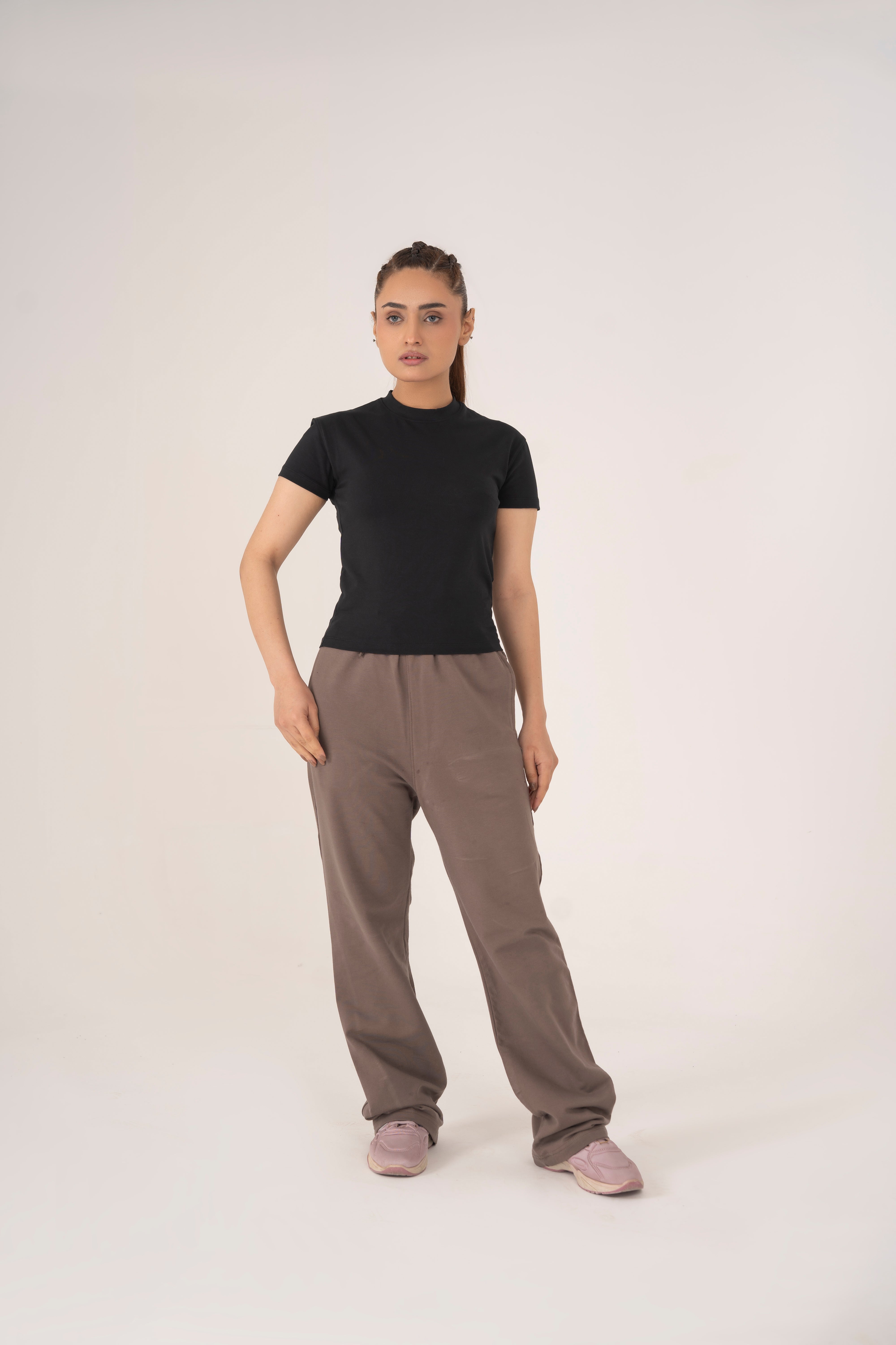 Slim Fit Tee in Black