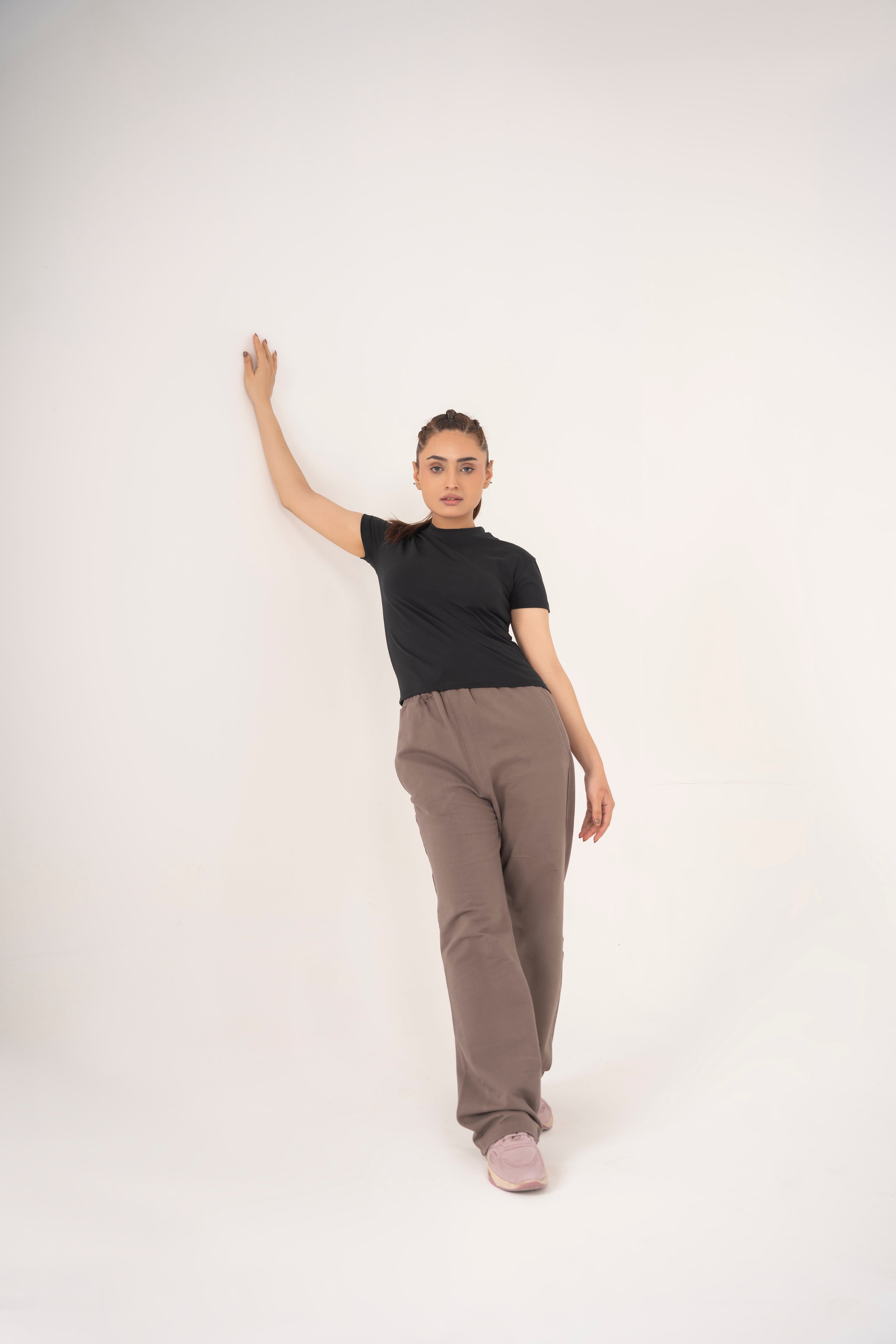Slim Fit Tee in Black