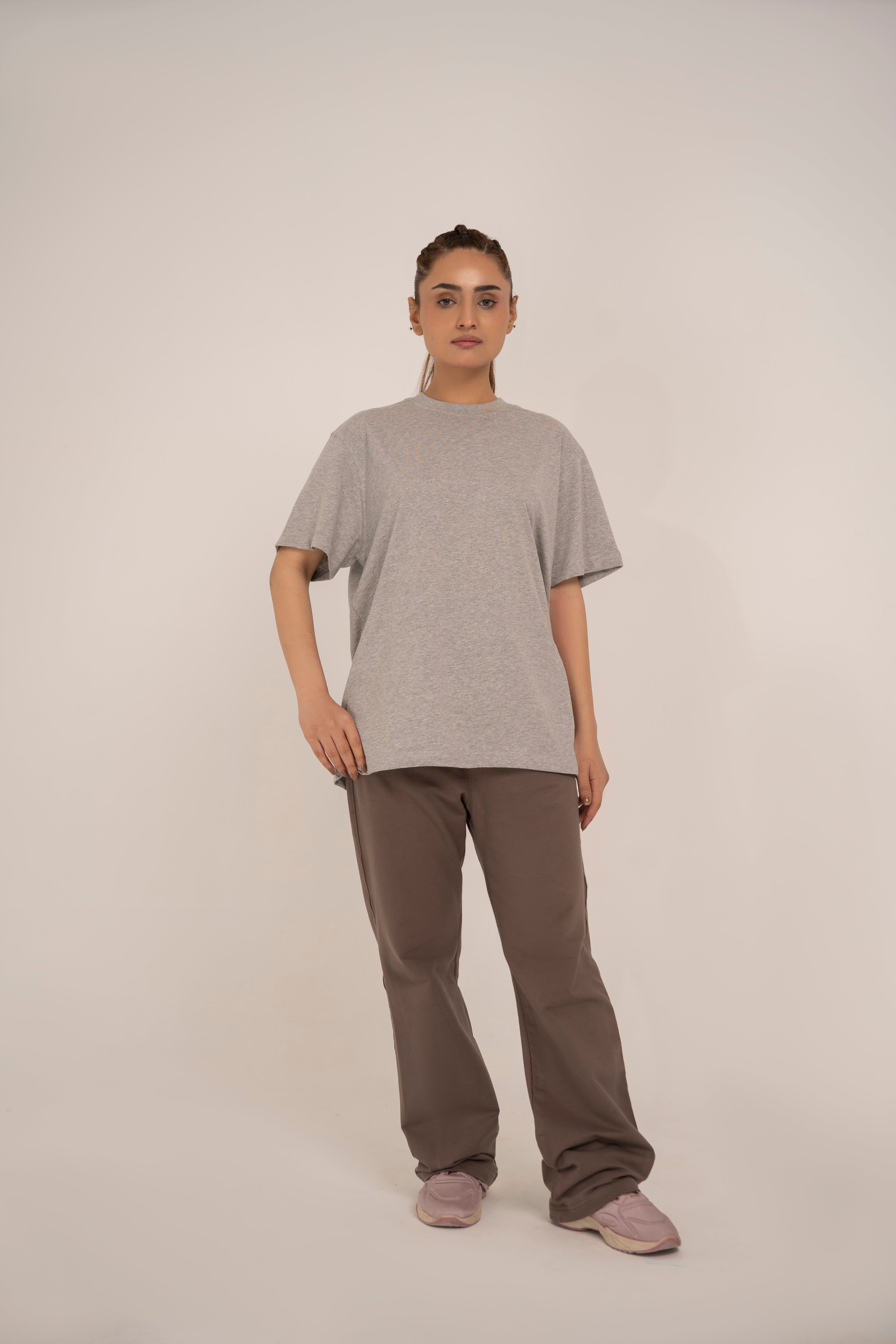 Relaxed T-Shirt in Heather Grey