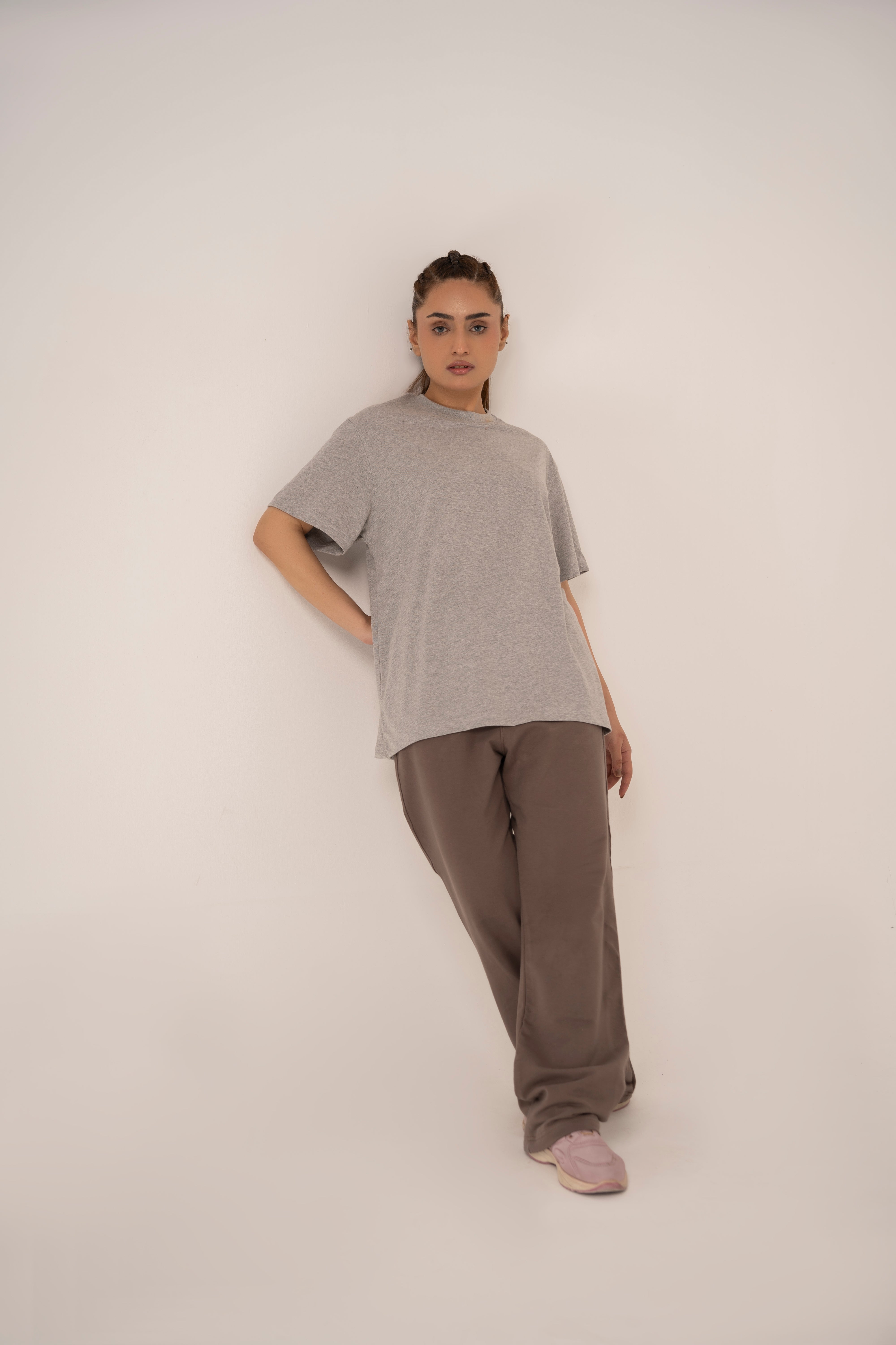 Relaxed T-Shirt in Heather Grey
