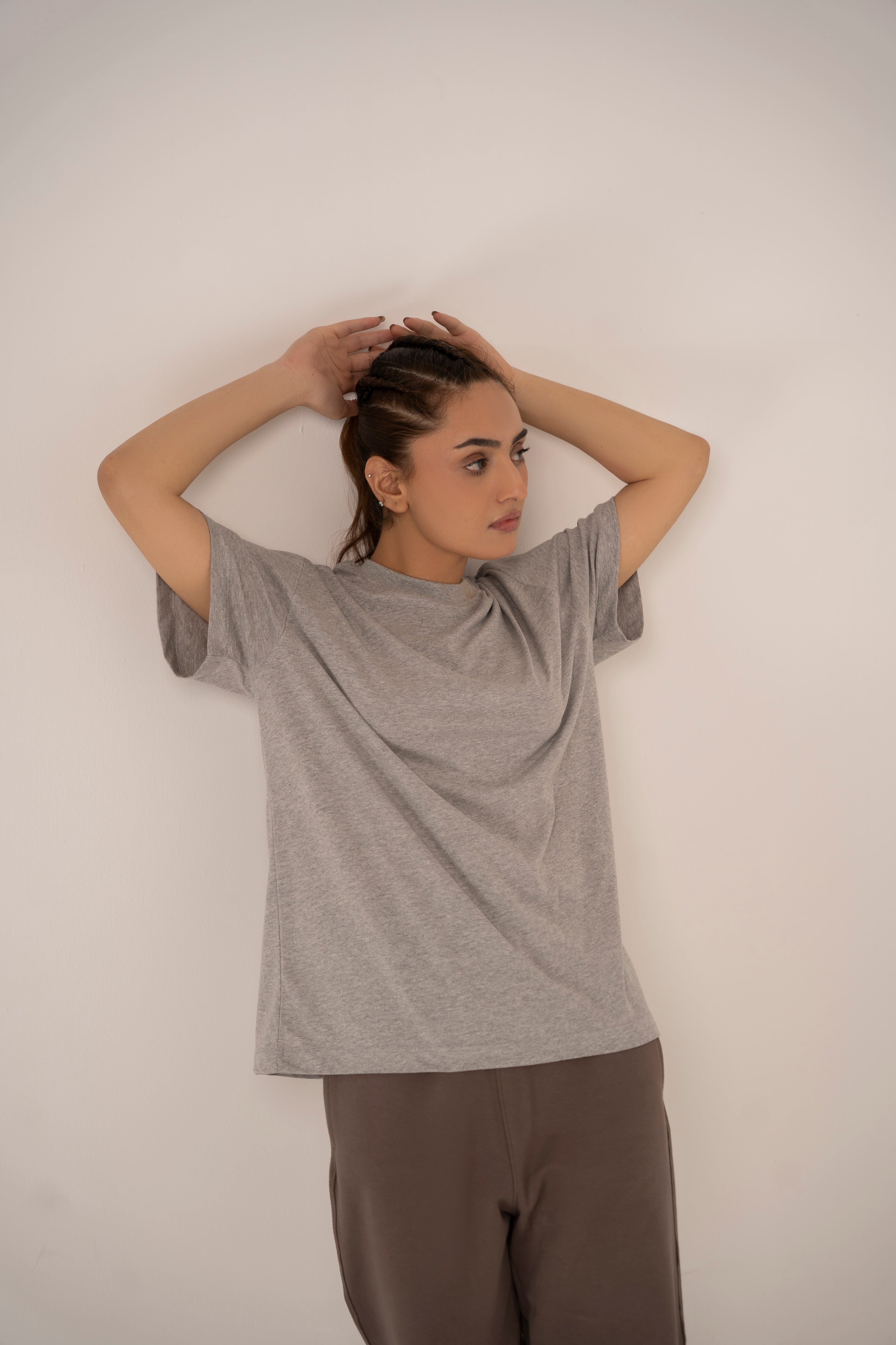 Relaxed T-Shirt in Heather Grey