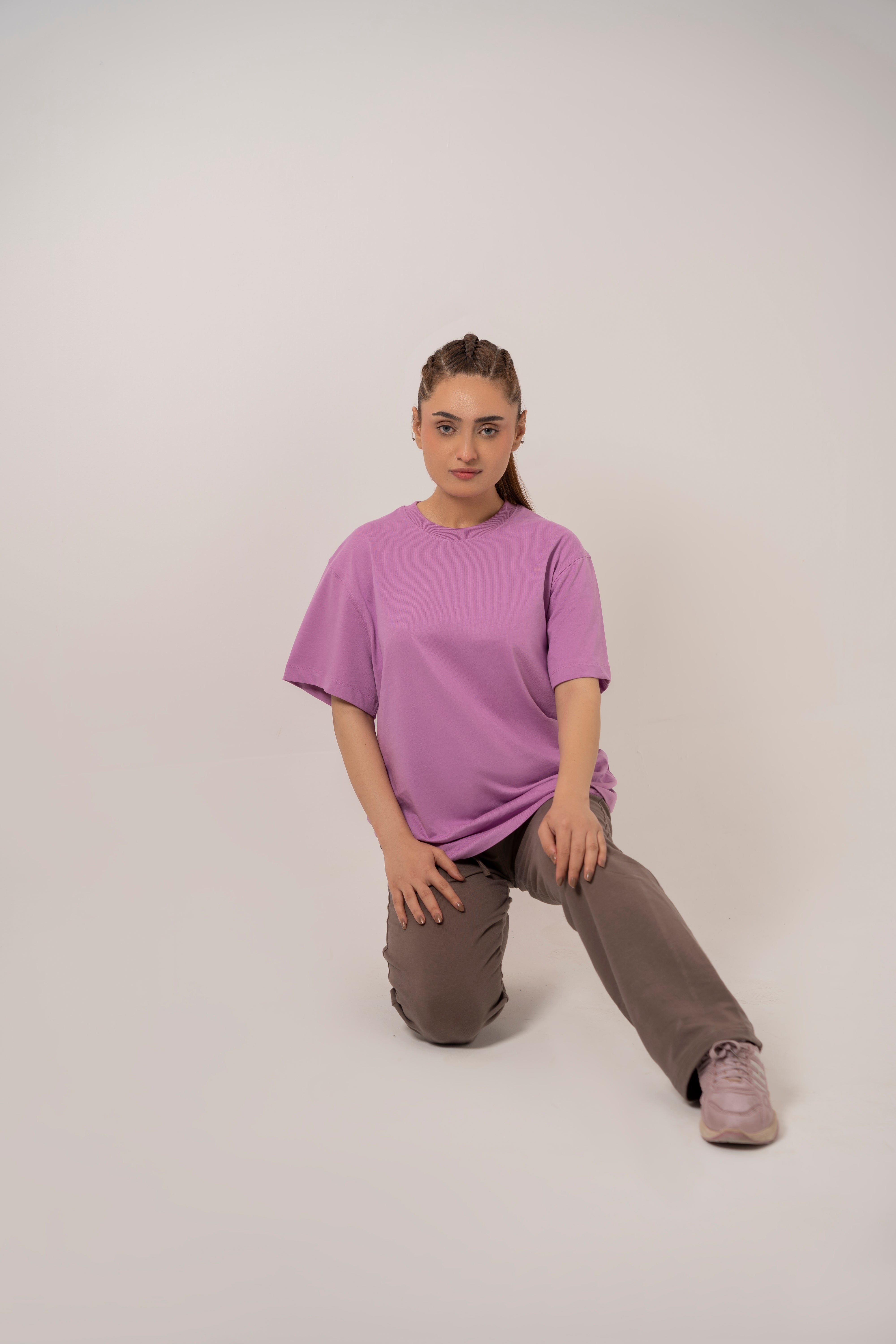 Relaxed T-Shirt in Orchid