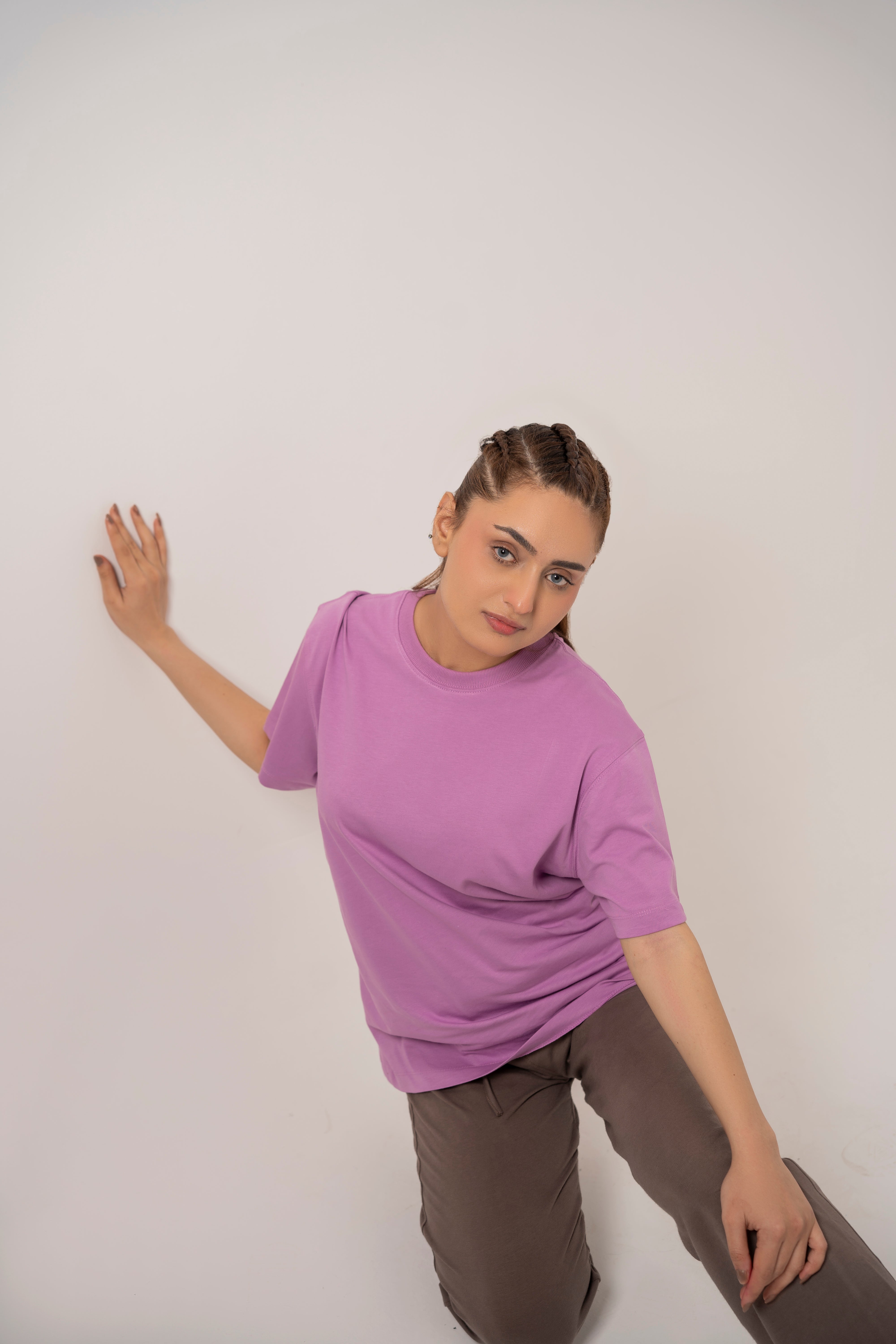 Relaxed T-Shirt in Orchid