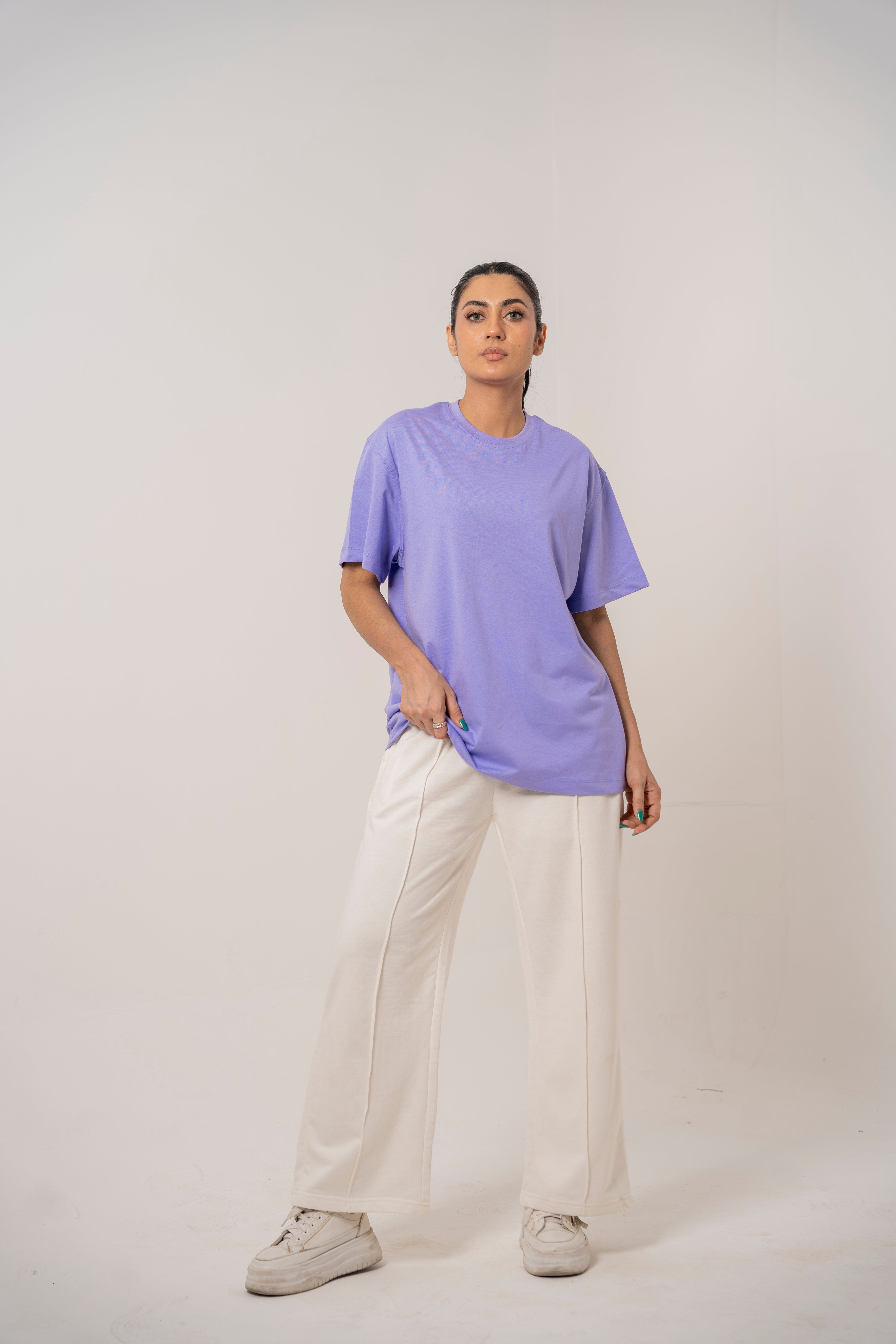 Relaxed T-Shirt in Lavender