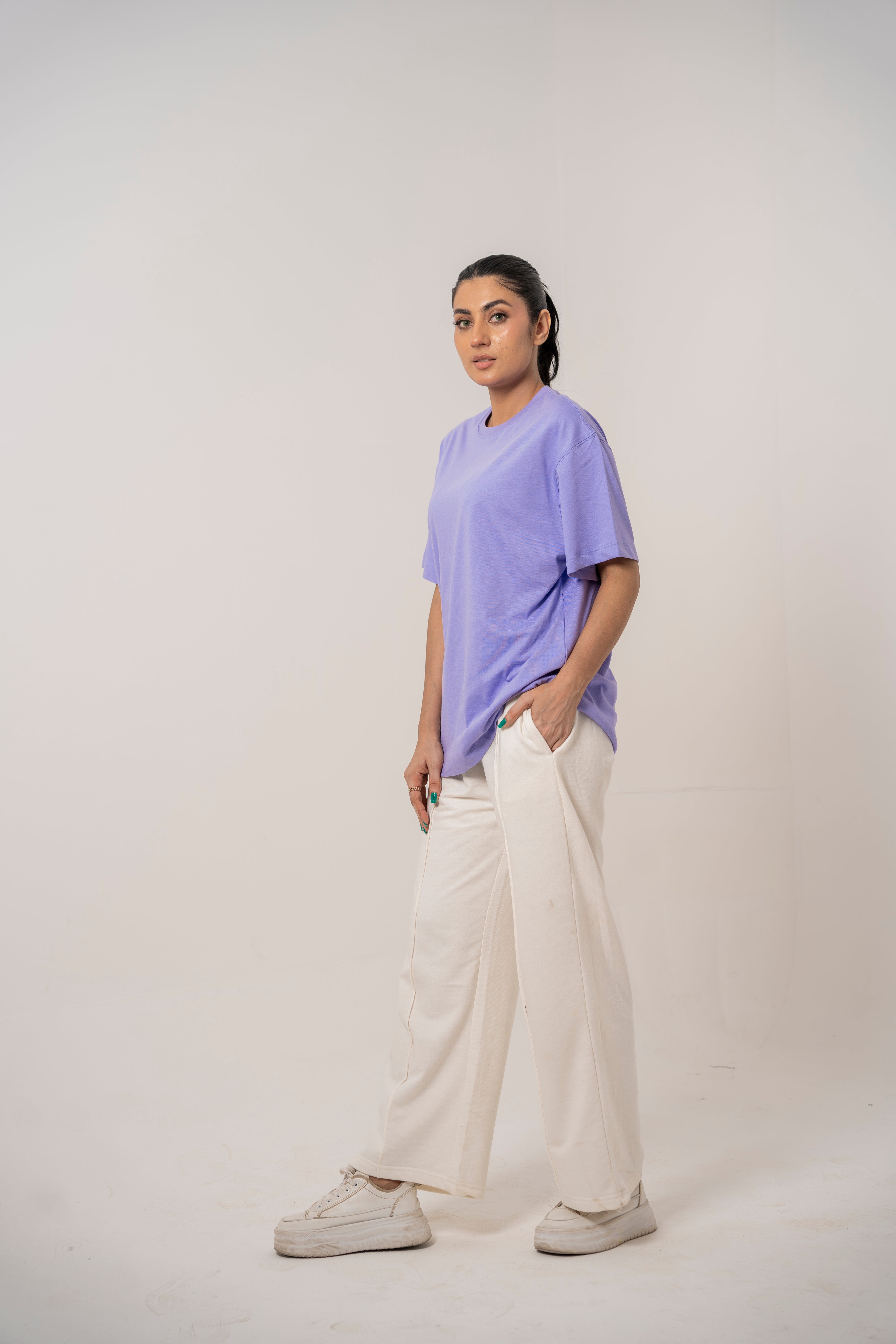 Relaxed T-Shirt in Lavender