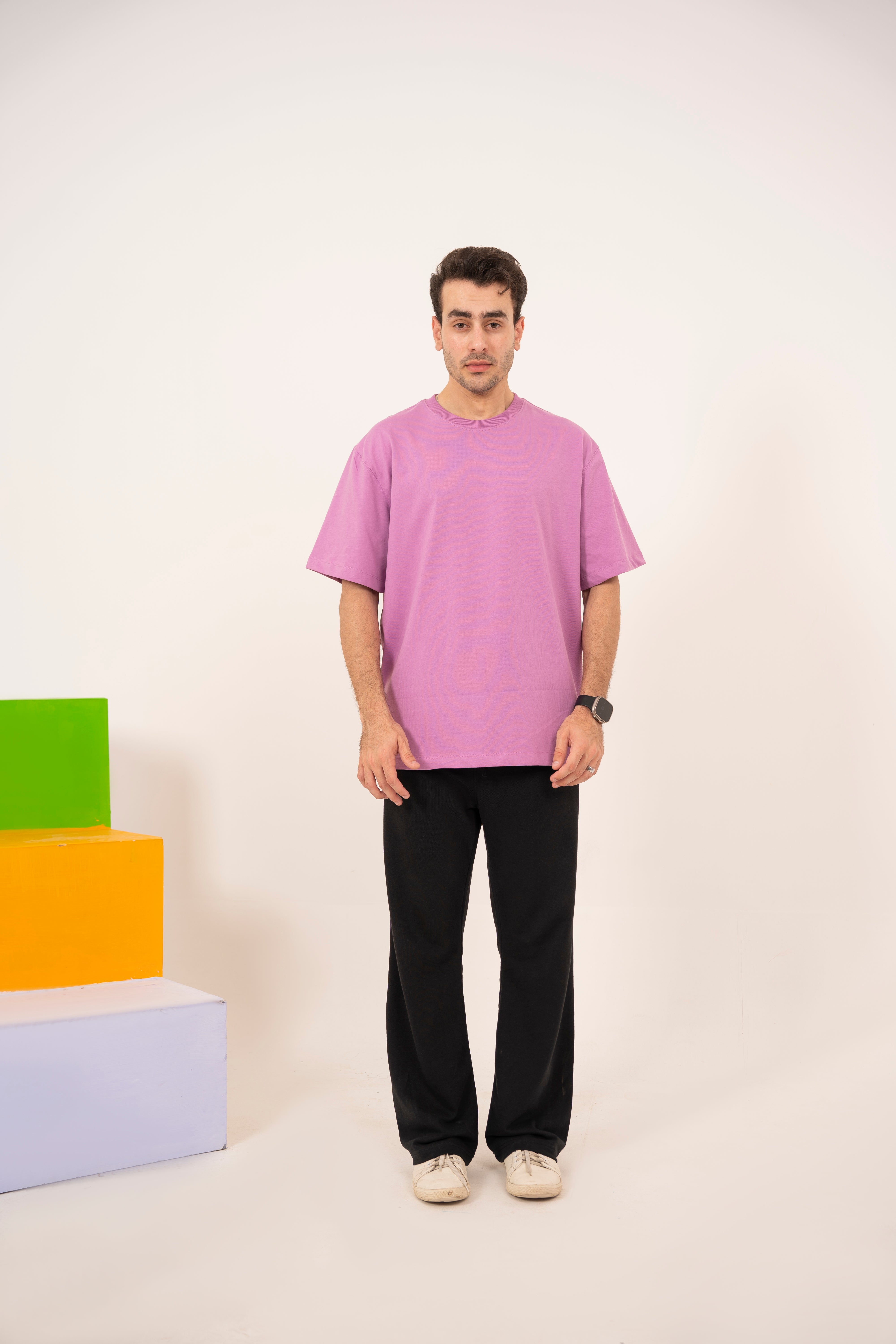 Relaxed T-Shirt in Orchid