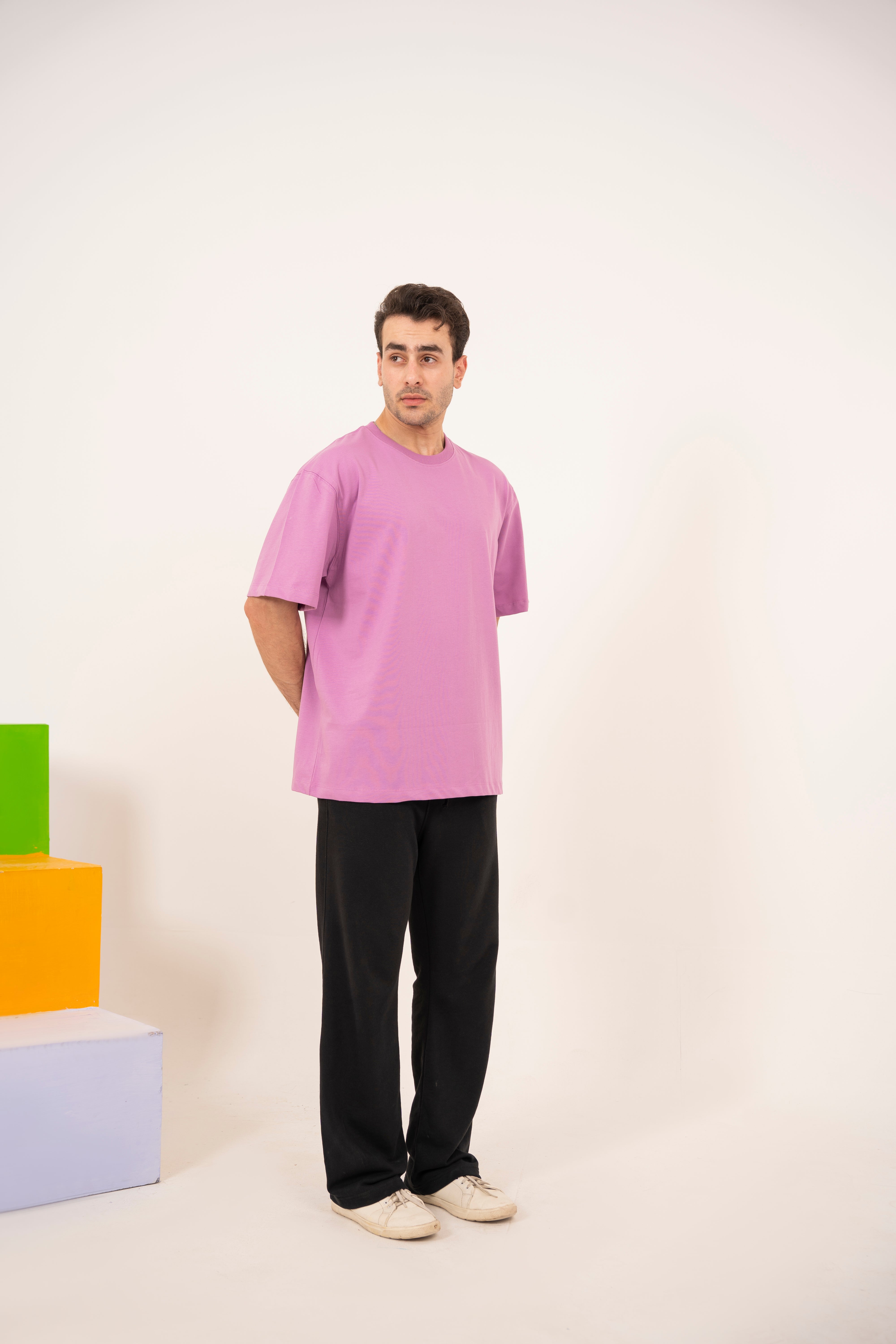 Relaxed T-Shirt in Orchid