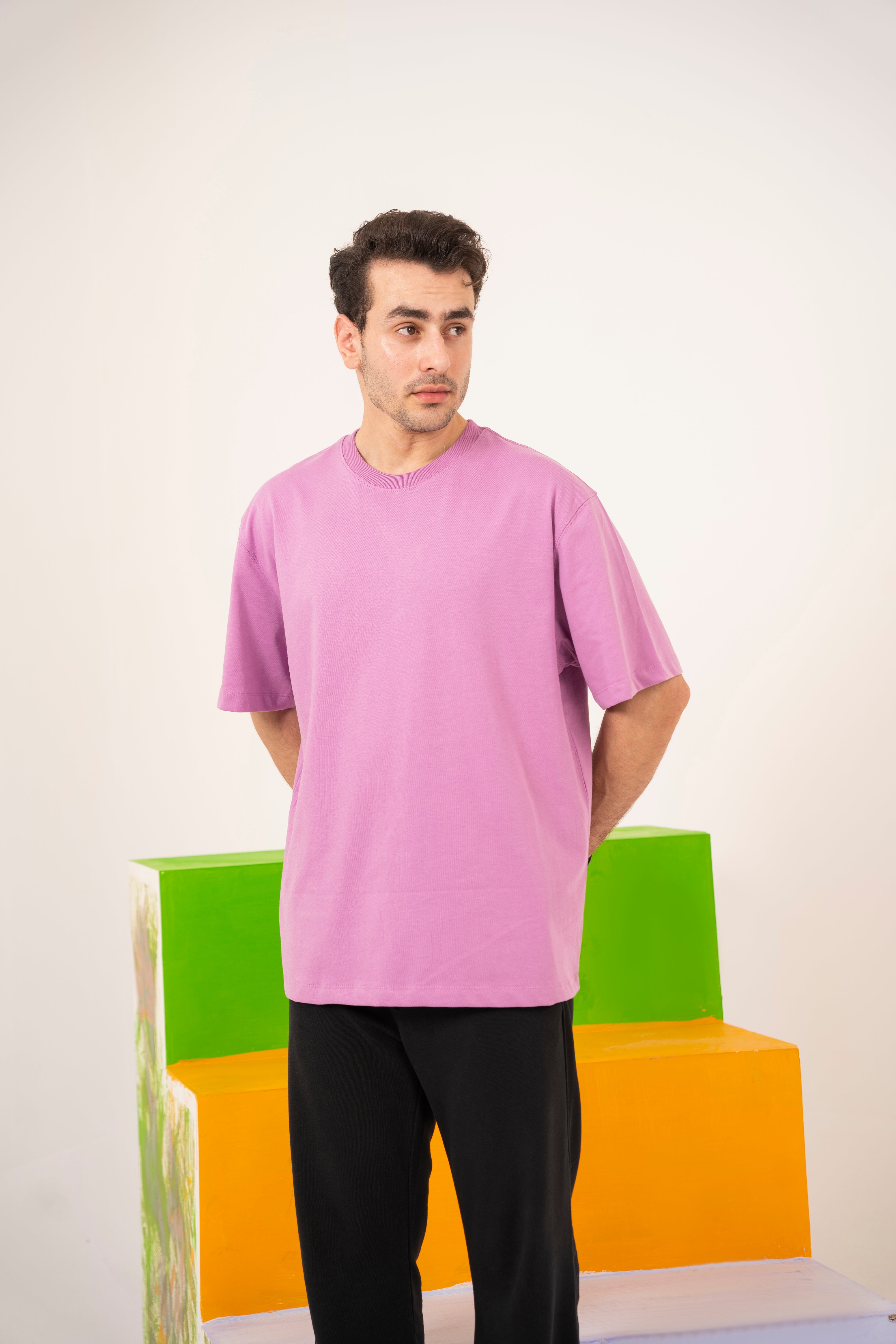 Relaxed T-Shirt in Orchid